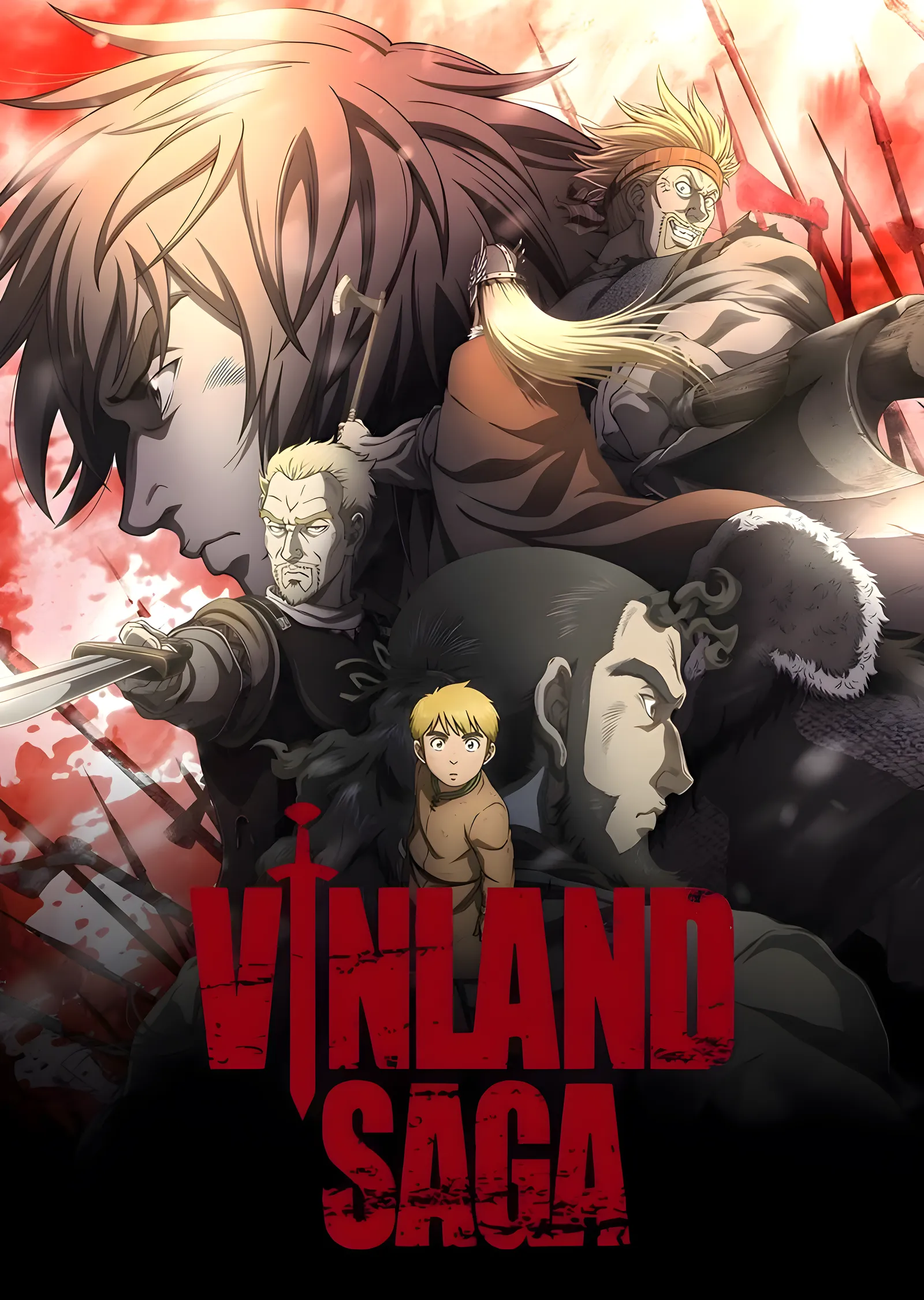 Vinland Saga: Savaşçıların Yükselişi metal tablo