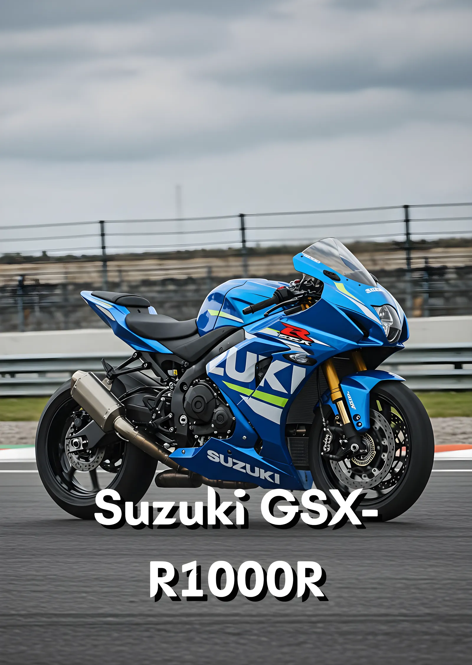 Suzuki GSX-R1000R - Pist metal tablo