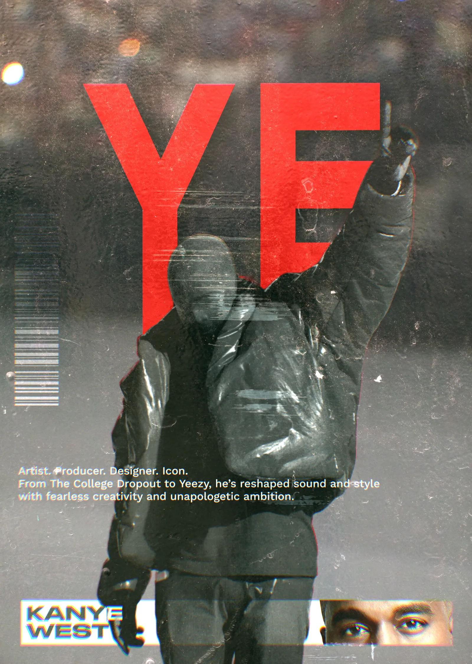 Kanye West: Ye metal tablo