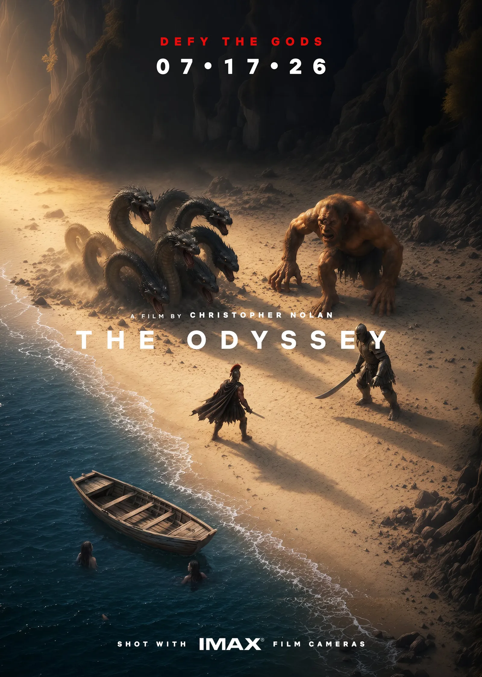 The Odyssey - Defy the Gods metal tablo