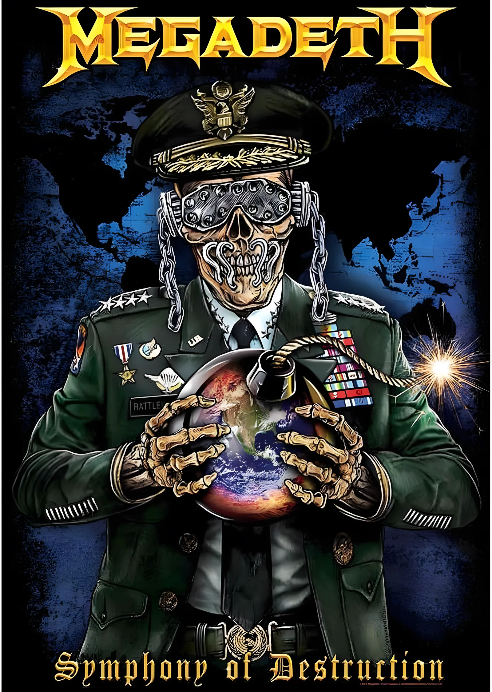 Megadeth: Symphony of Destruction metal tablo