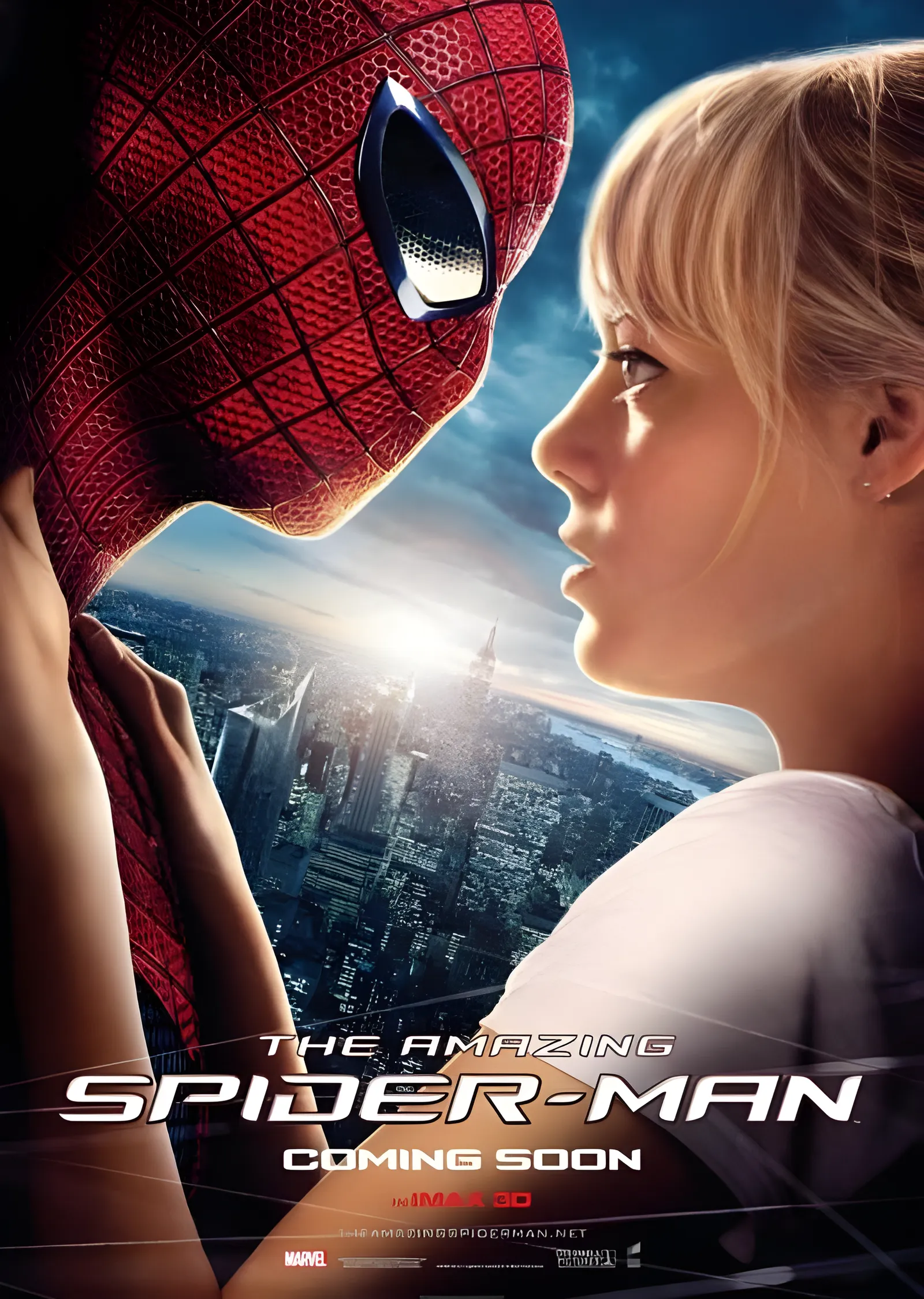 The Amazing Spider-Man: Şehir Üzerinde metal tablo