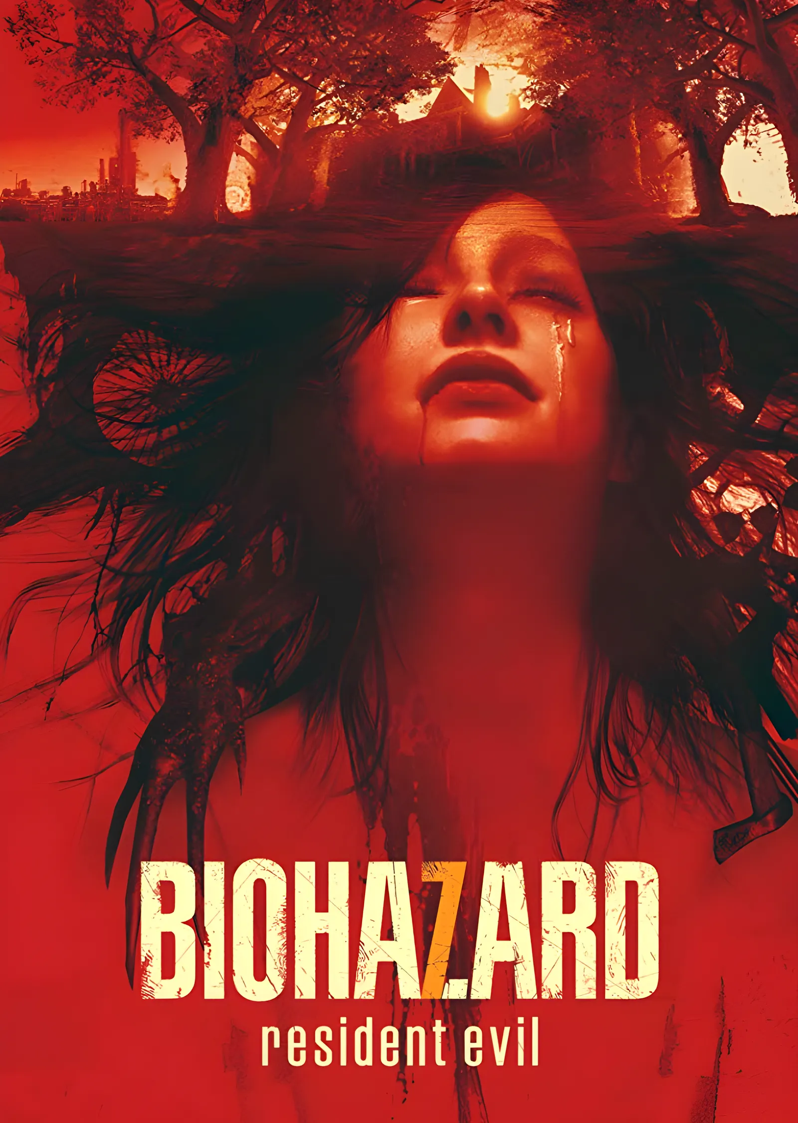 Biohazard: Resident Evil metal tablo