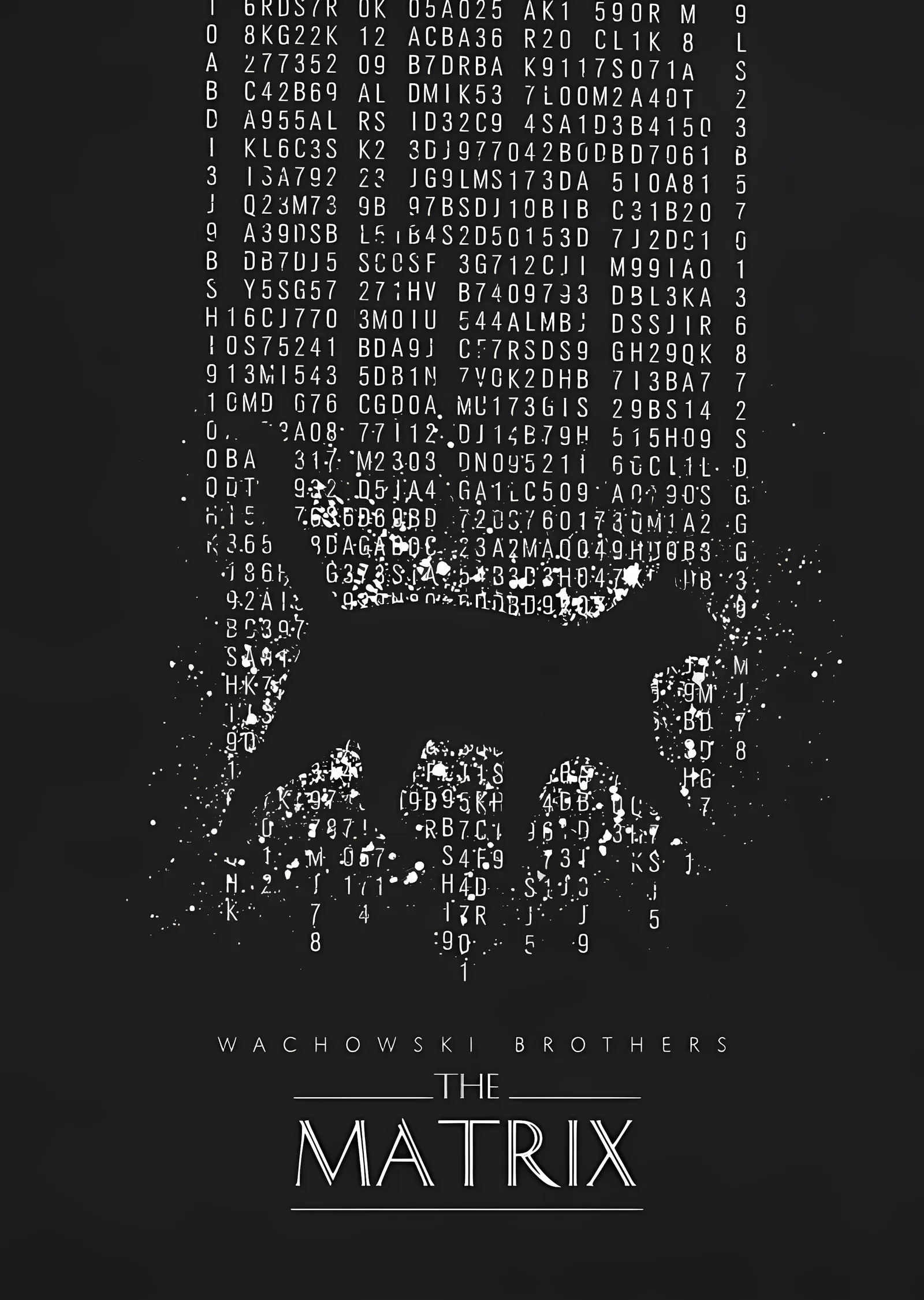 The Matrix: Kod Kafatası metal tablo