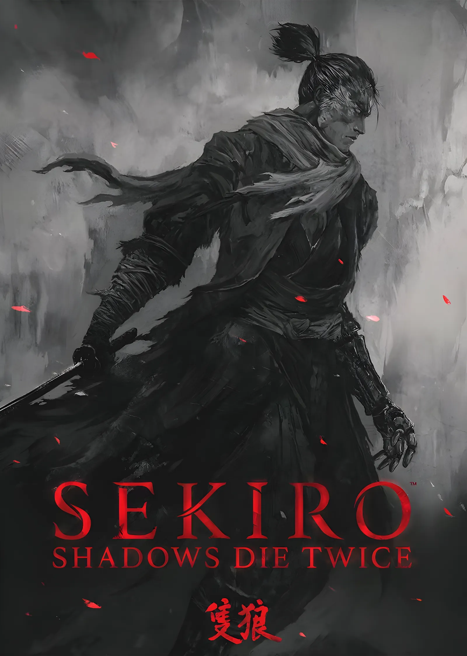 Sekiro: Tek Kollu Kurt metal tablo