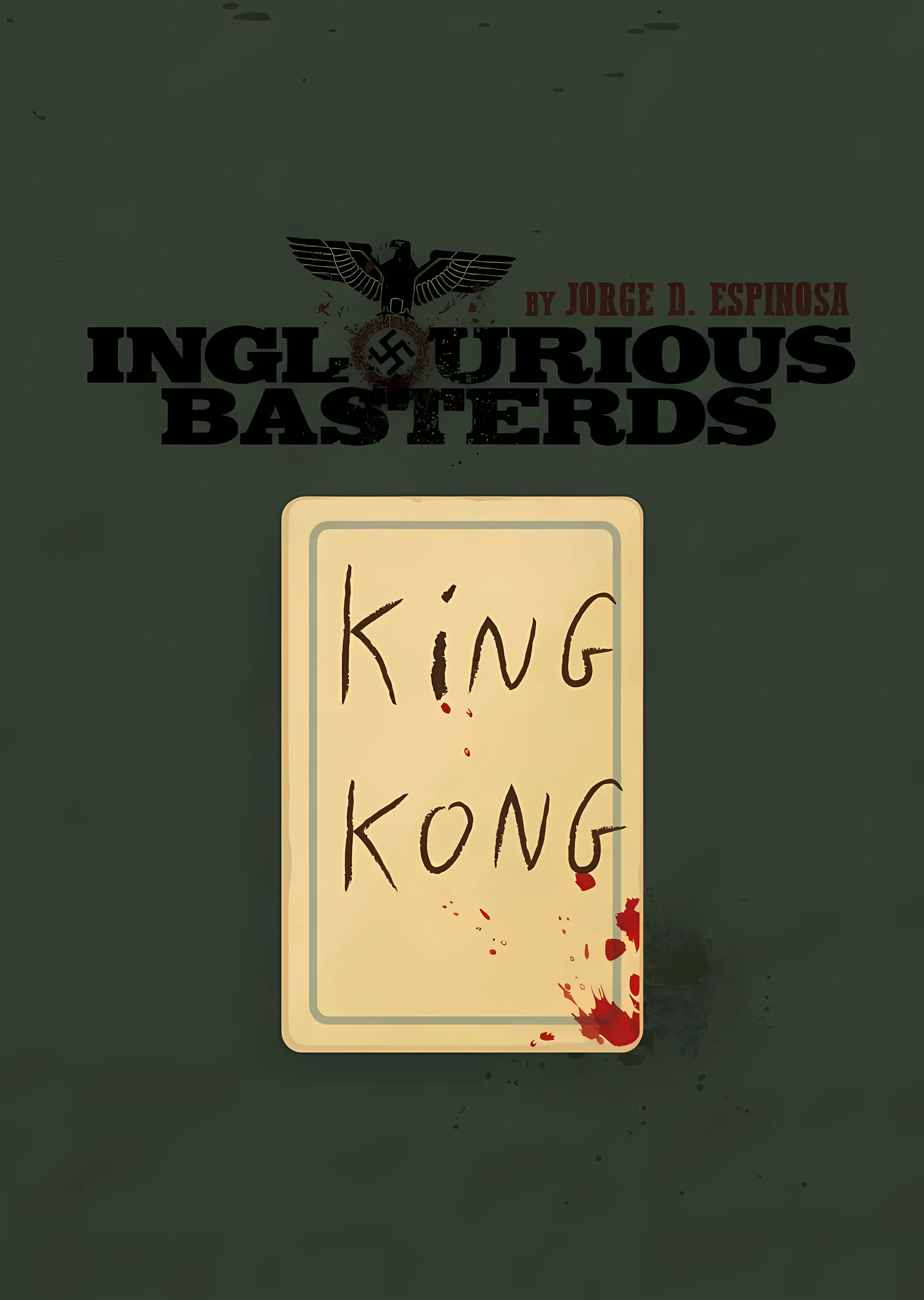 Inglourious Basterds: King Kong metal tablo