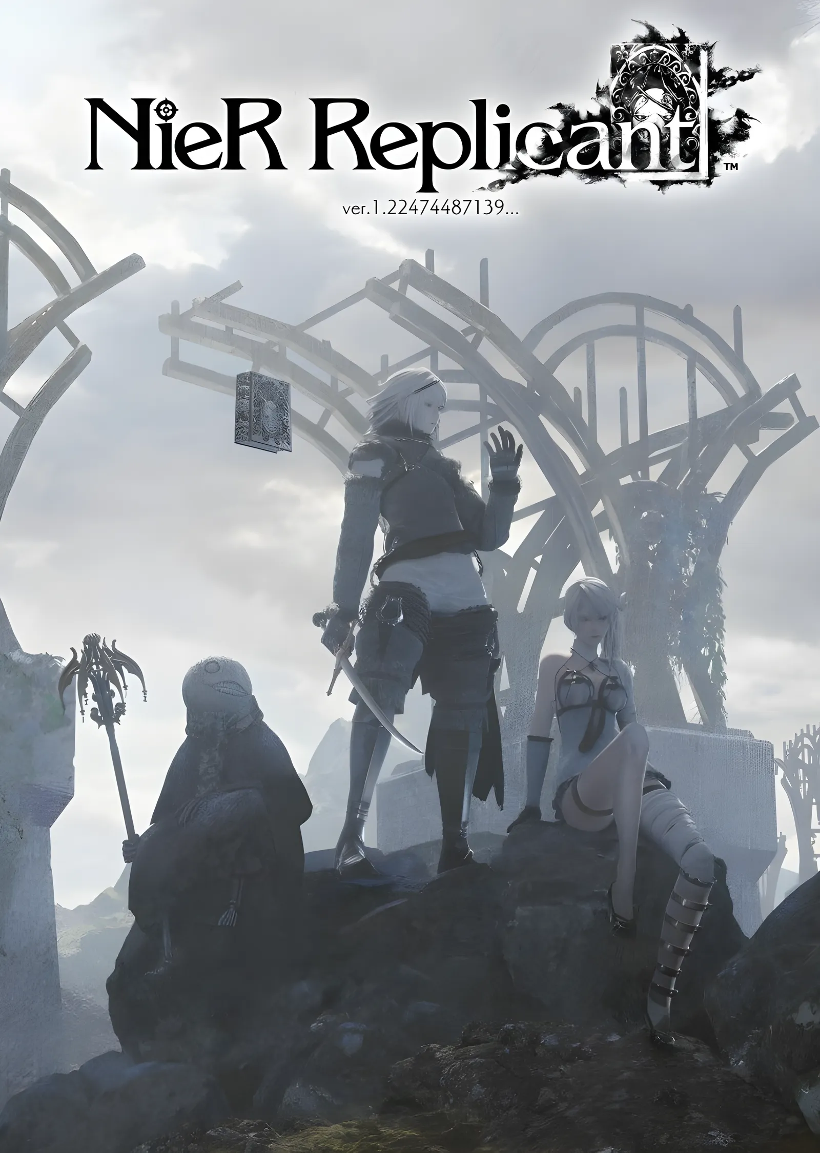 NieR Replicant metal tablo