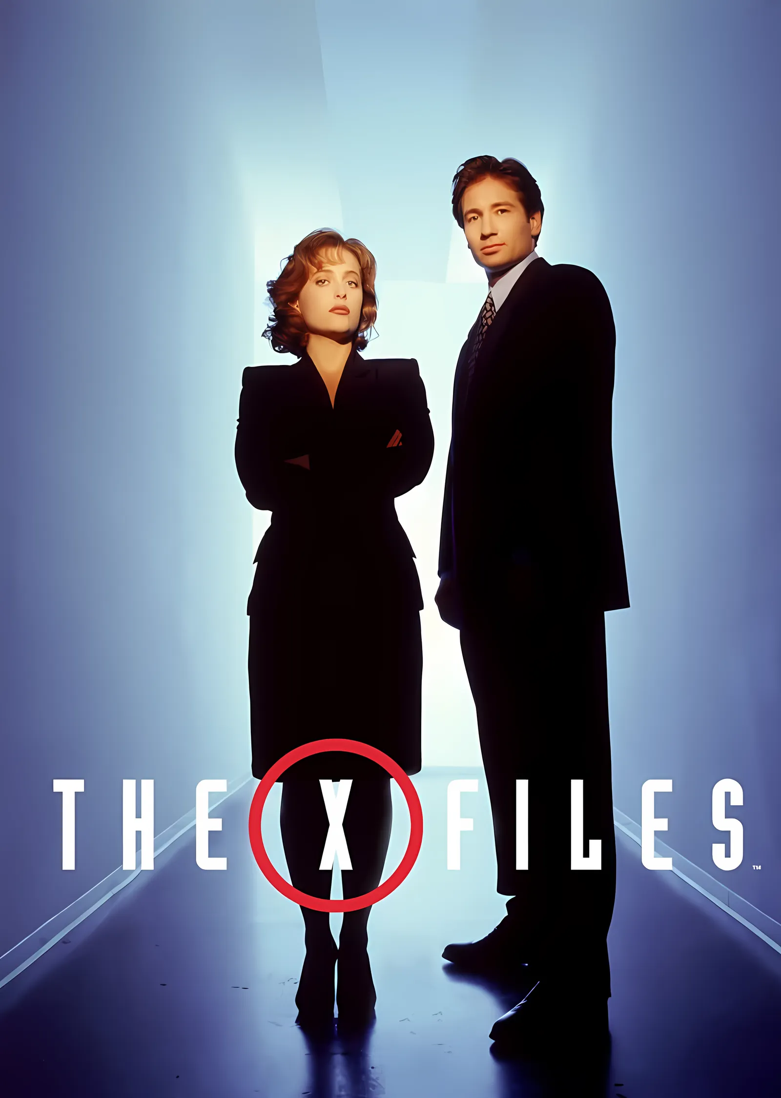 The X-Files · Mavi Koridor metal tablo