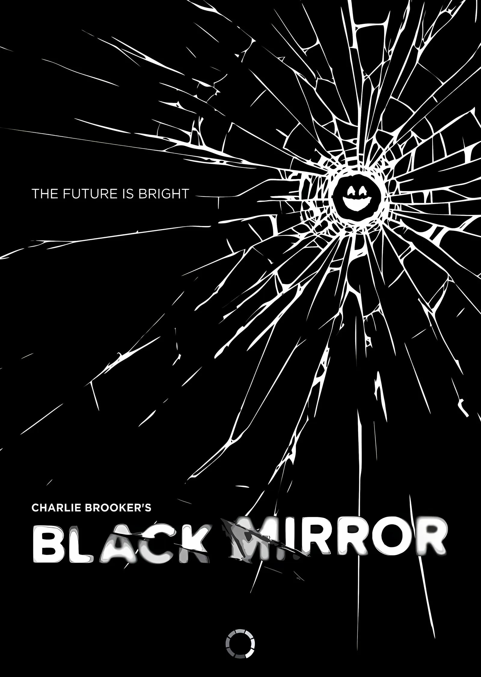 Black Mirror - The Future Is Bright metal tablo