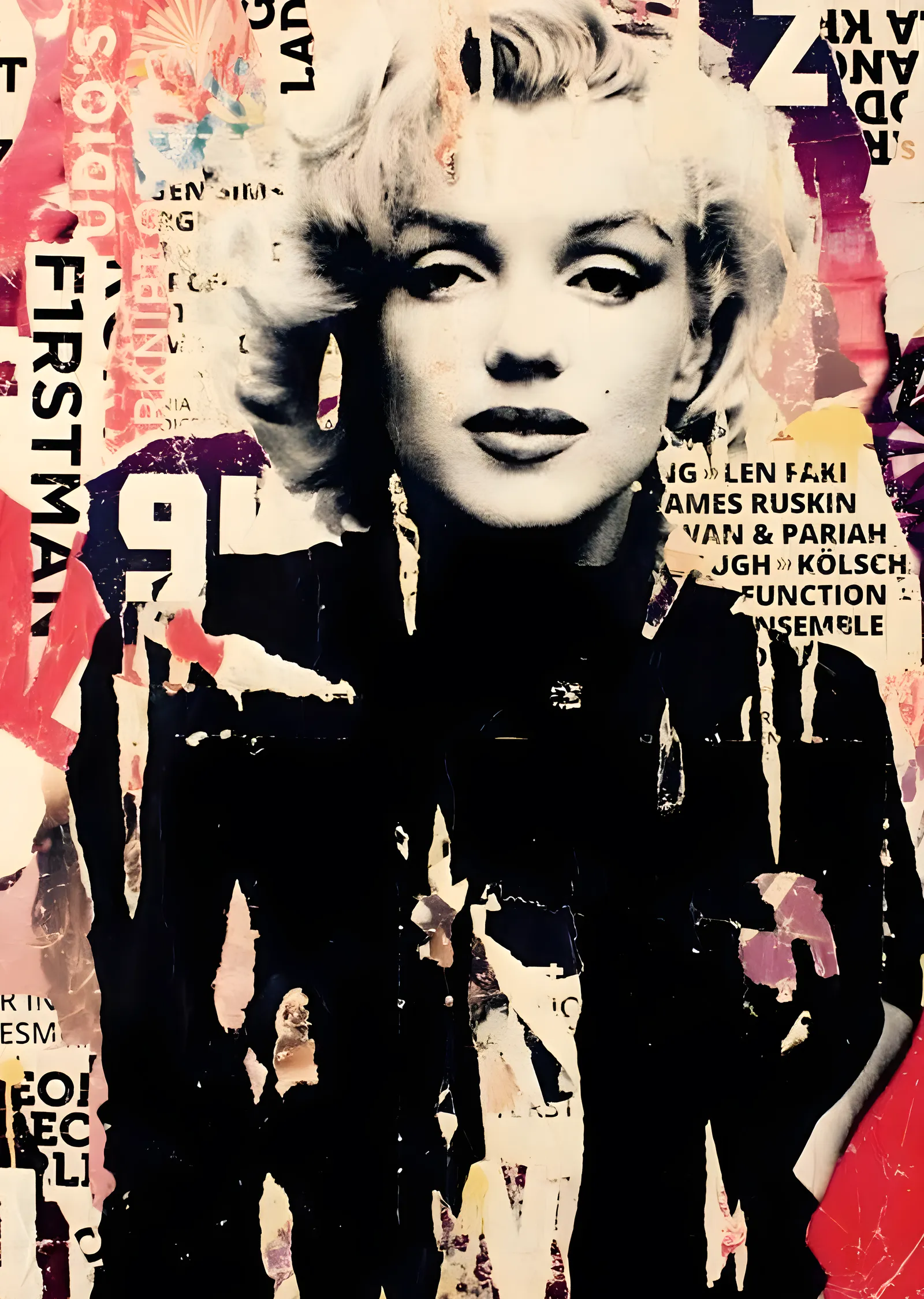 Marilyn Monroe: Pop Art Portre metal tablo