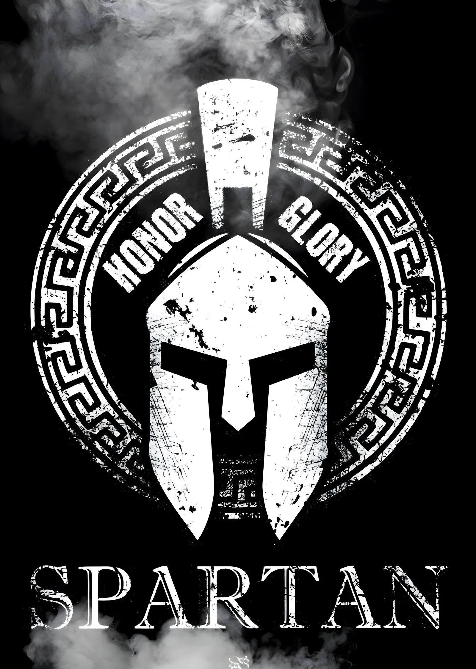 Spartan: Honor Glory metal tablo