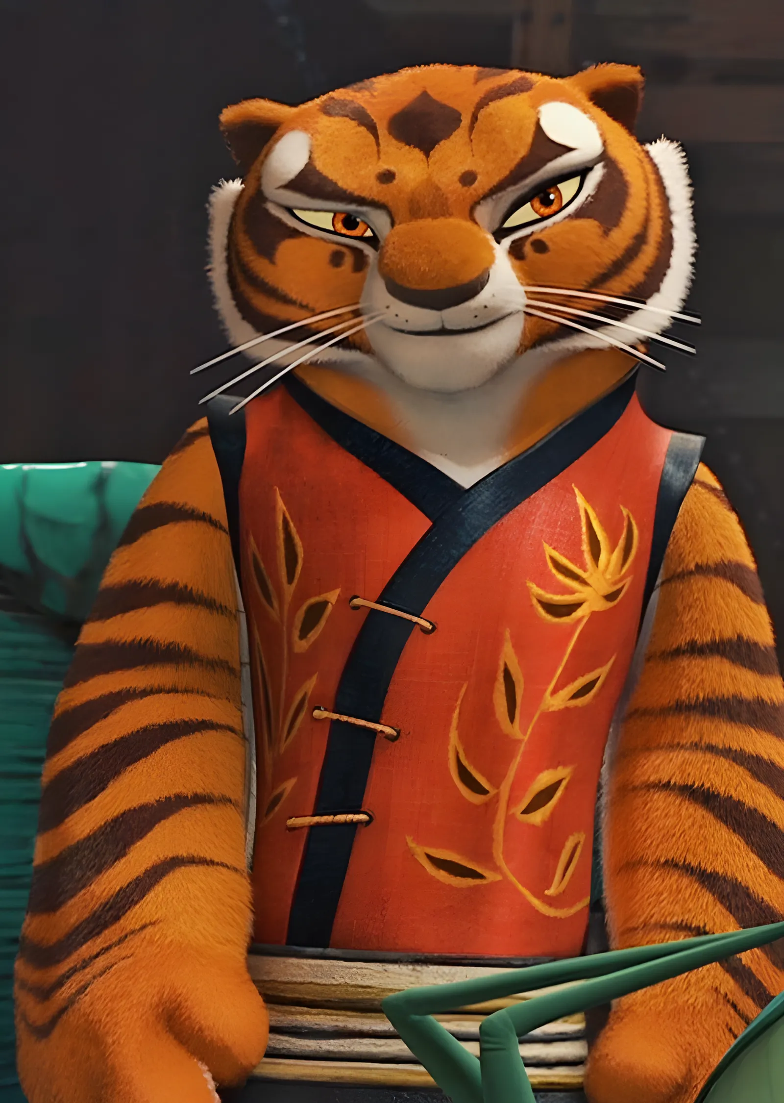 Kung Fu Panda: Tigress metal tablo