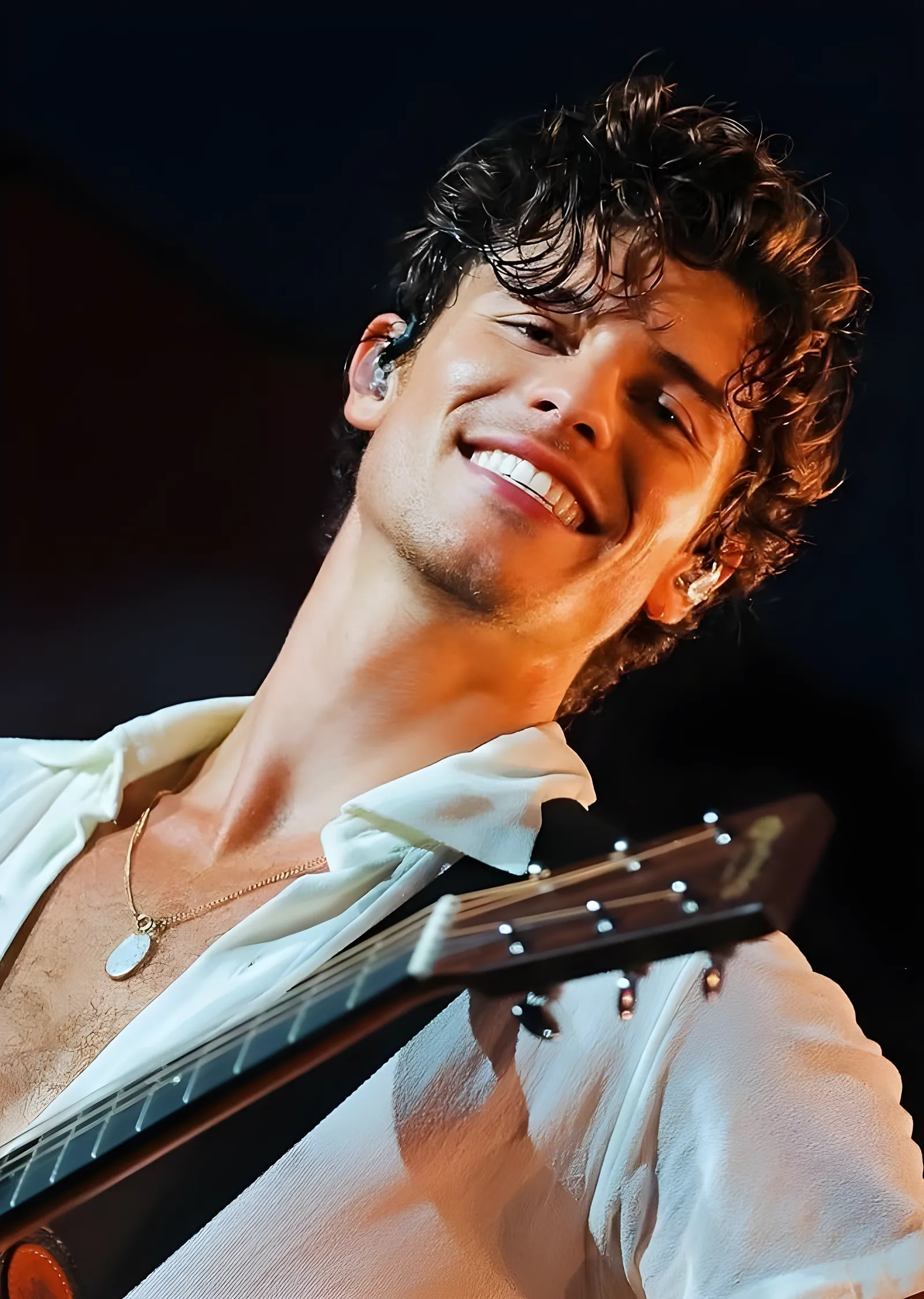 Shawn Mendes: Gülümseme metal tablo