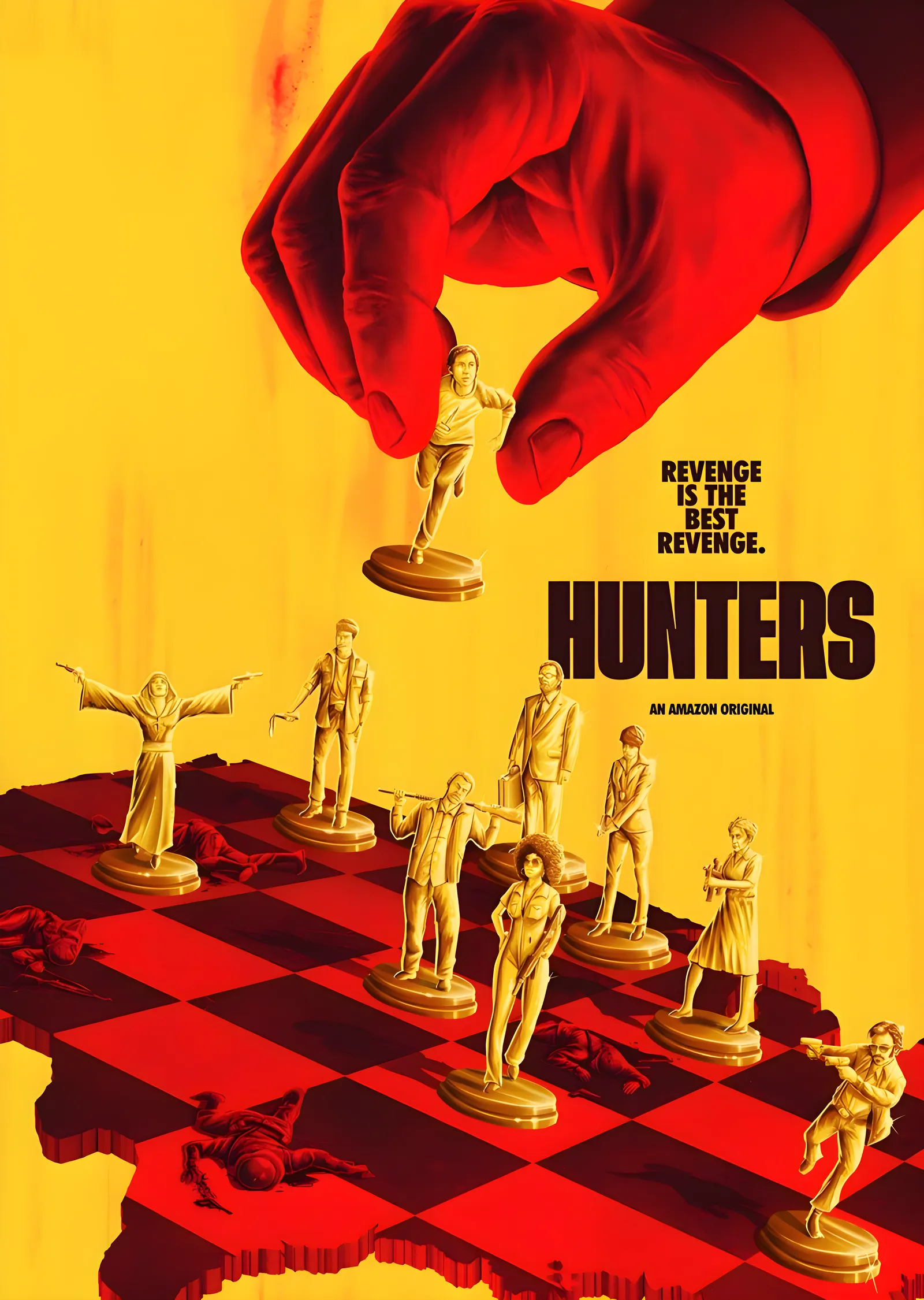 Hunters: Revenge is the Best Revenge metal tablo