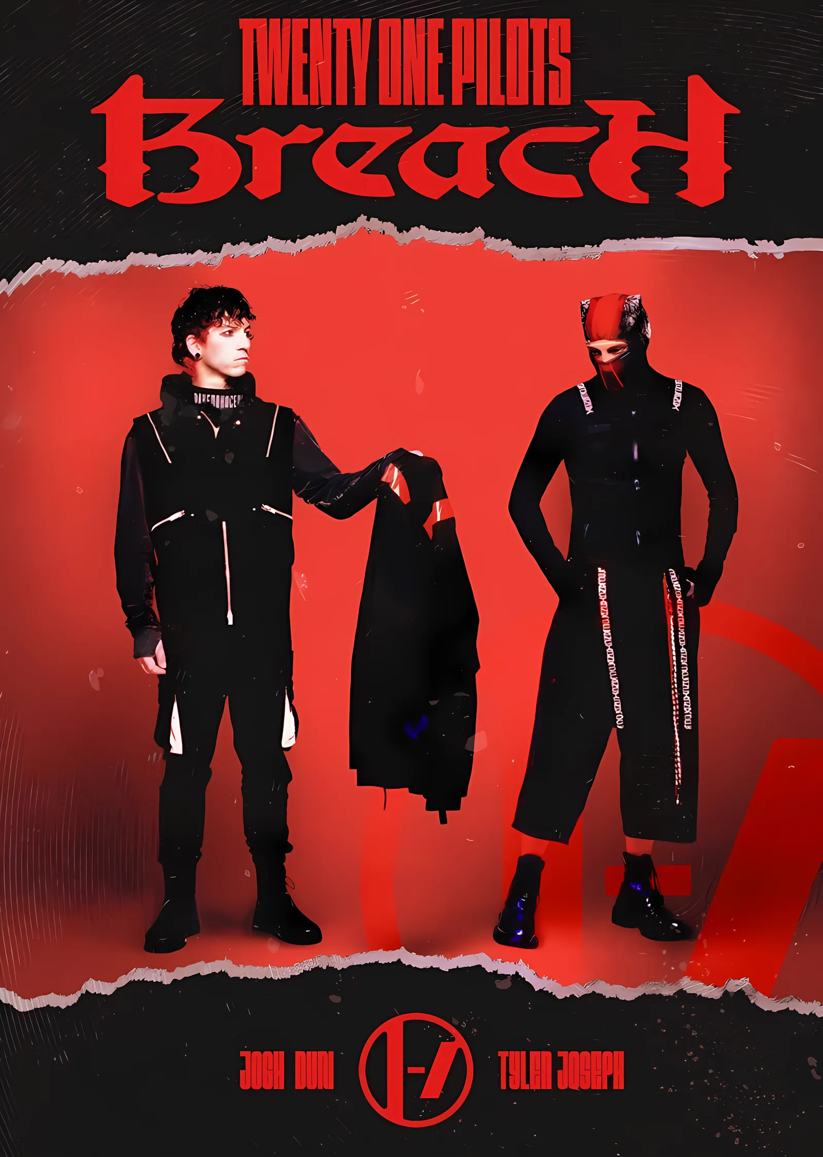 Twenty One Pilots: Breach İkili metal tablo