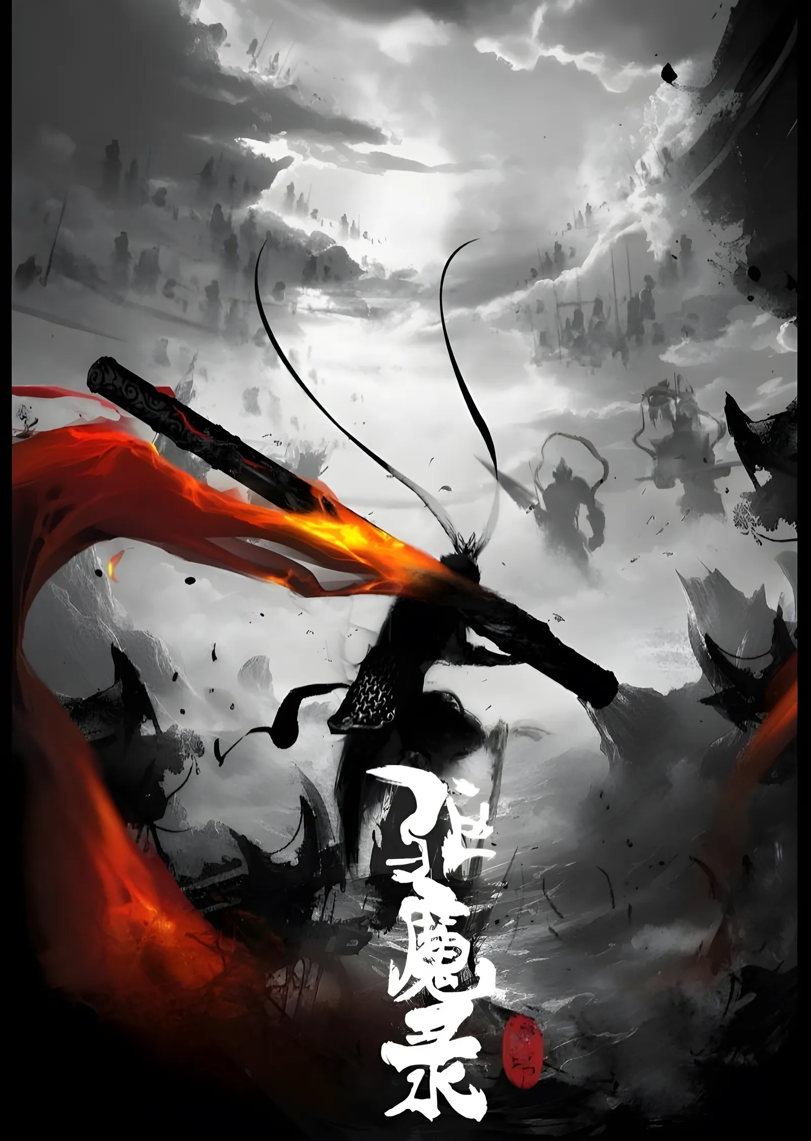 Wuxia: İblis Avcısı metal tablo