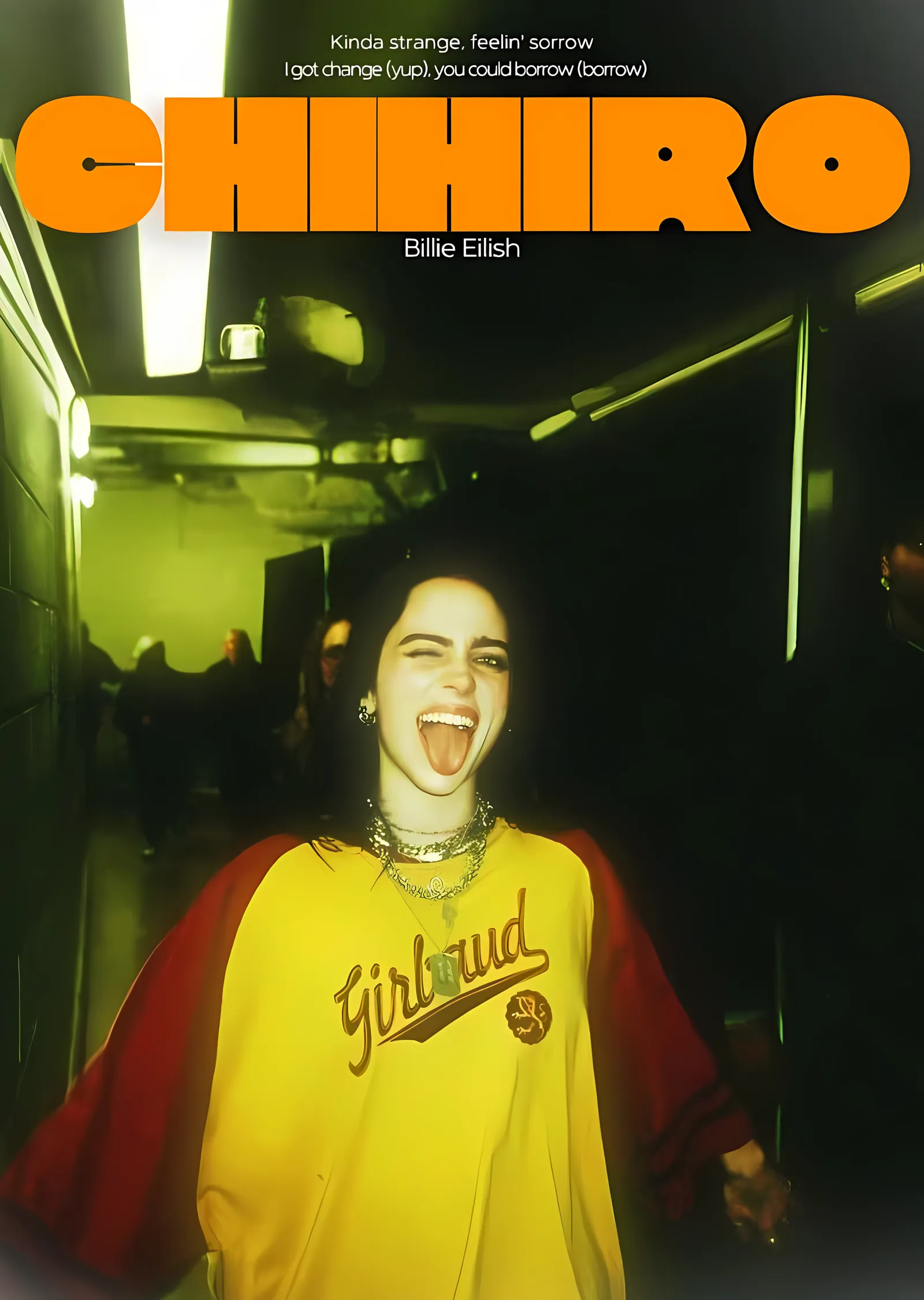 Billie Eilish: CHIHIRO metal tablo
