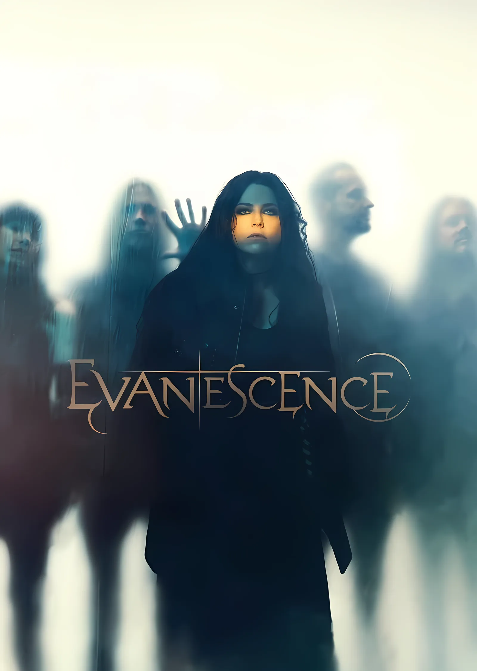 Evanescence: Sisli Kadro metal tablo