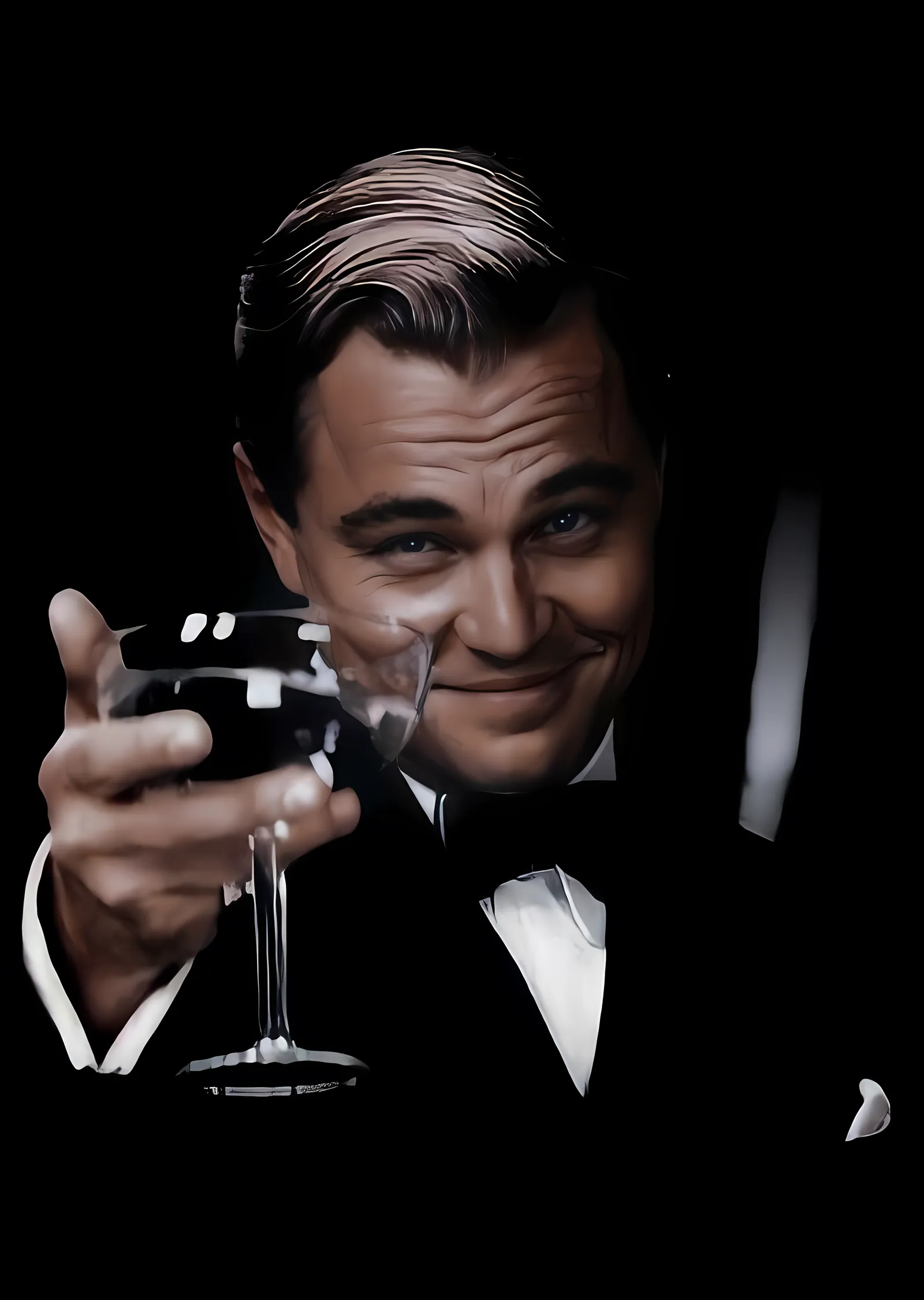 The Great Gatsby - Şerefe metal tablo