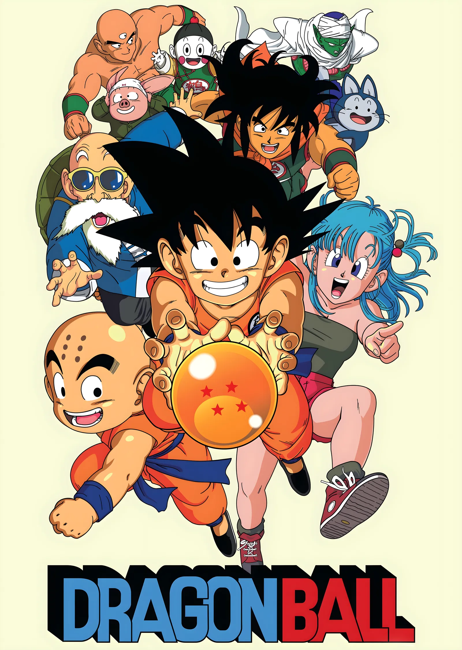 Dragon Ball: Klasik Kadro metal tablo