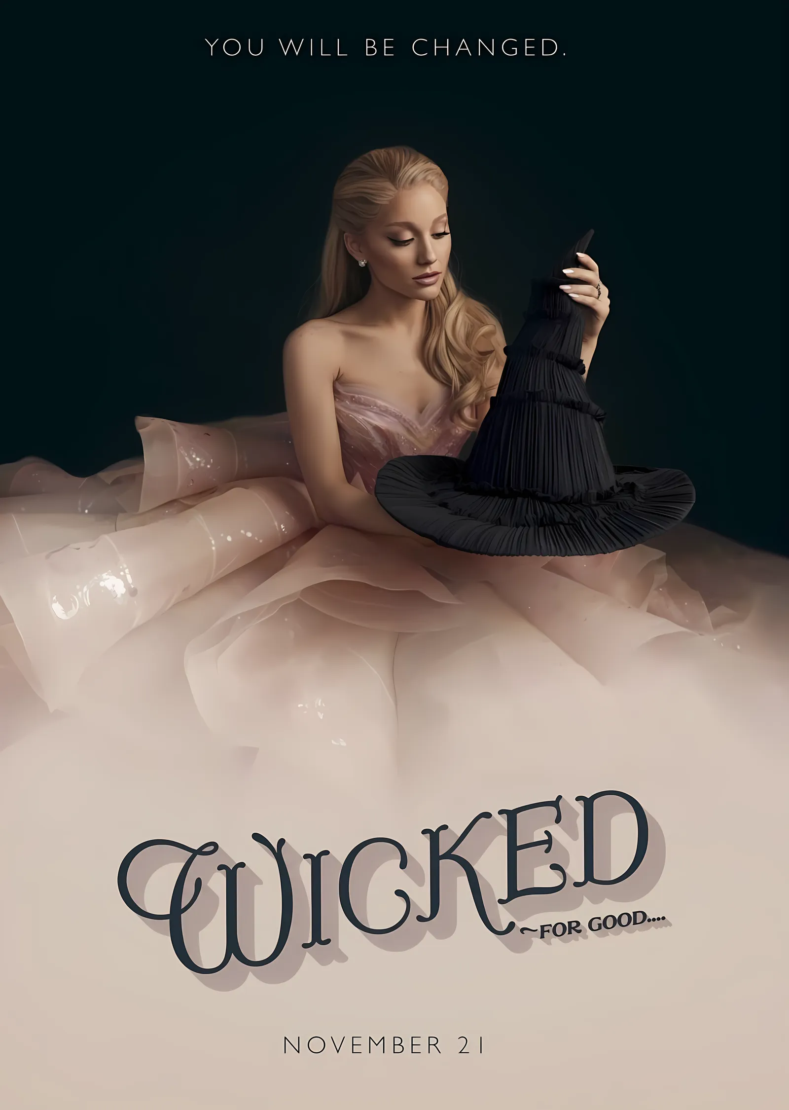 Wicked: For Good · Glinda metal tablo