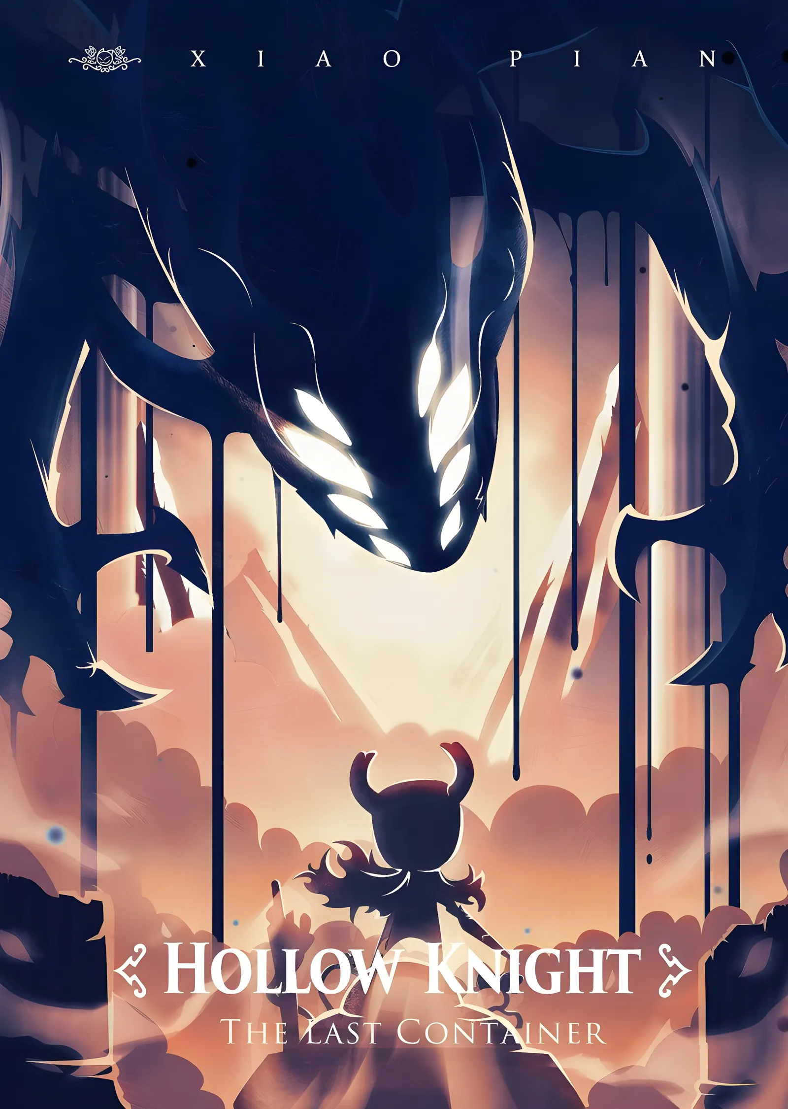 Hollow Knight: The Last Container metal tablo