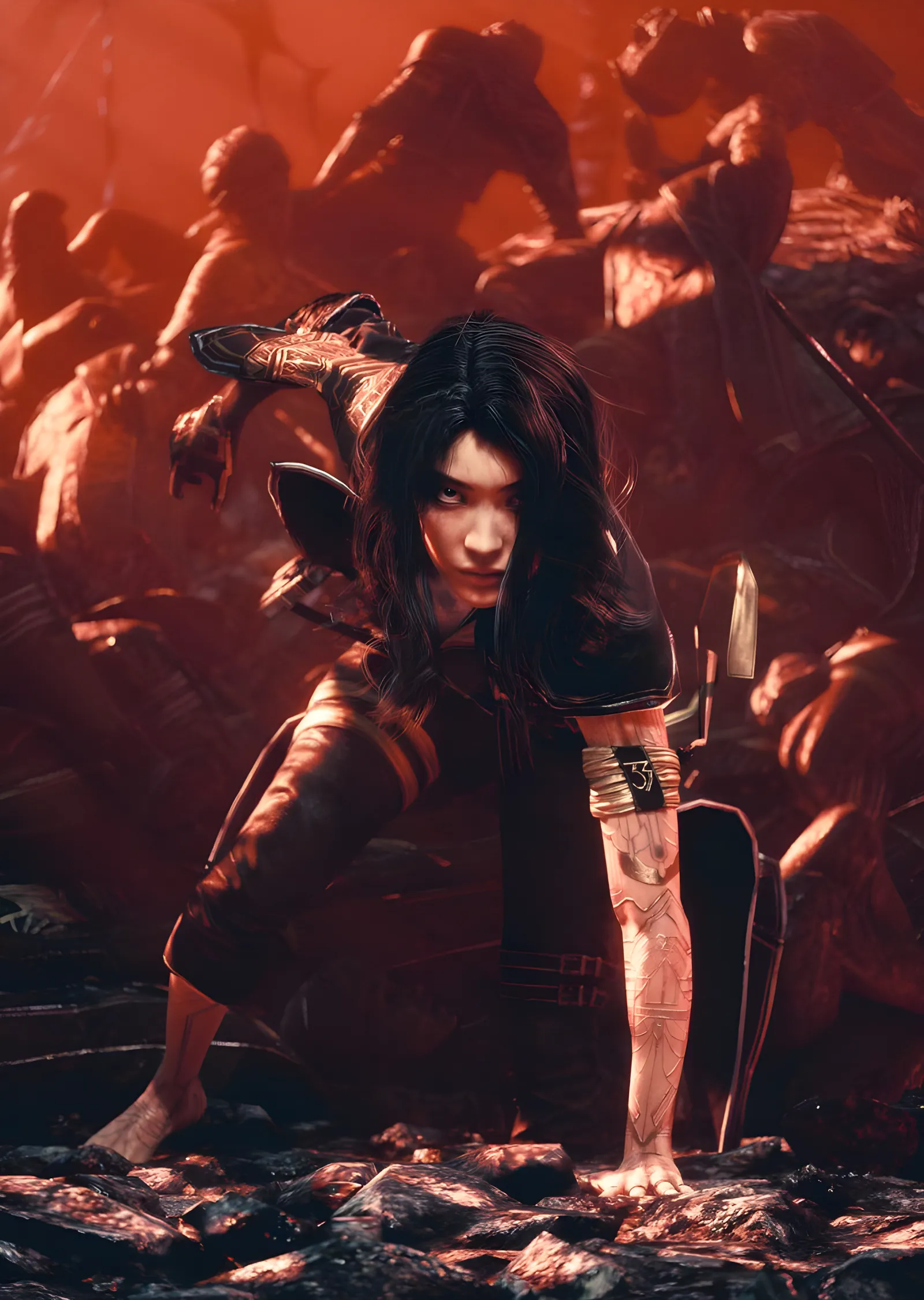 Hellblade: Senua metal tablo