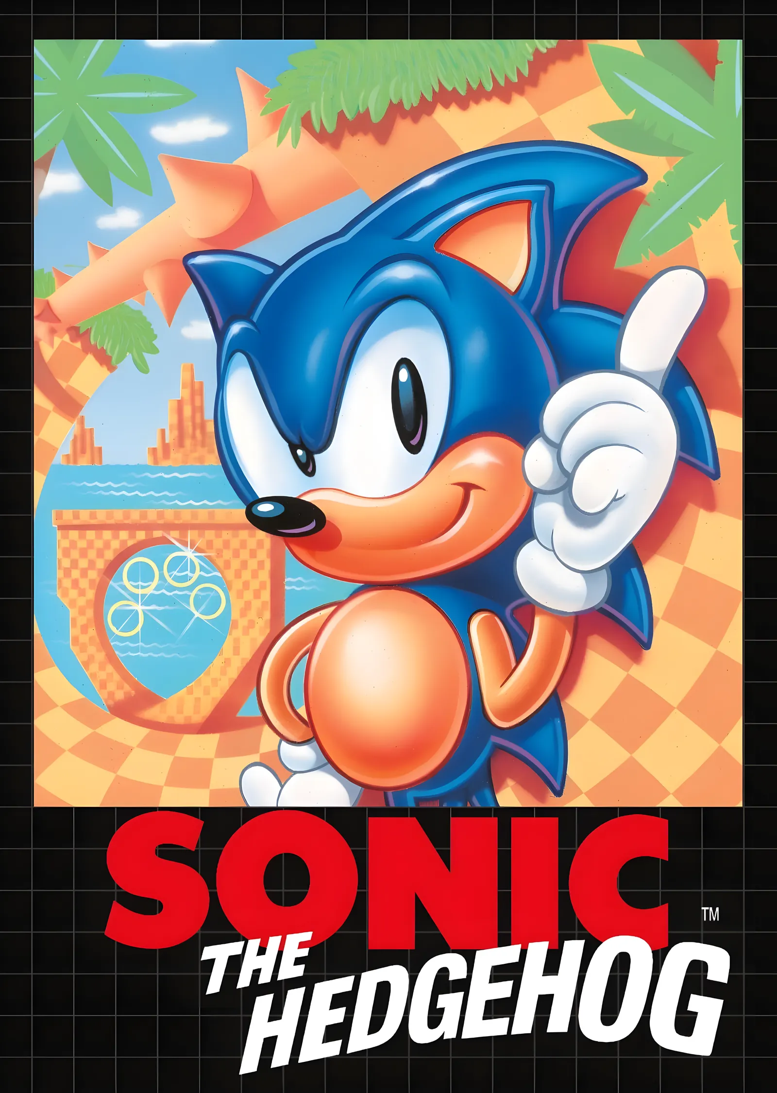 Sonic the Hedgehog: Klasik metal tablo