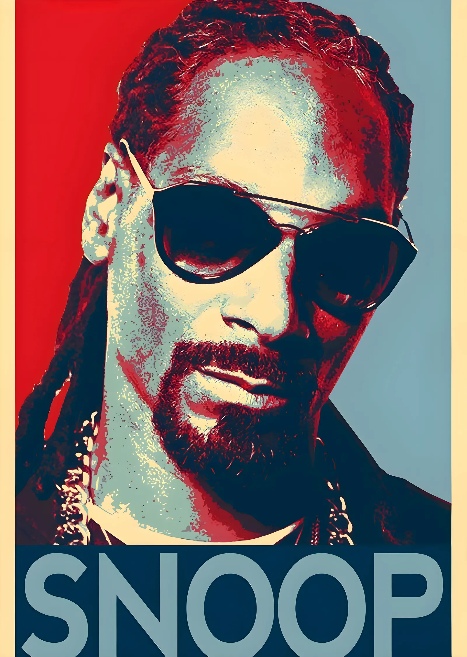 Snoop Dogg: Pop Kültür İkonu metal tablo