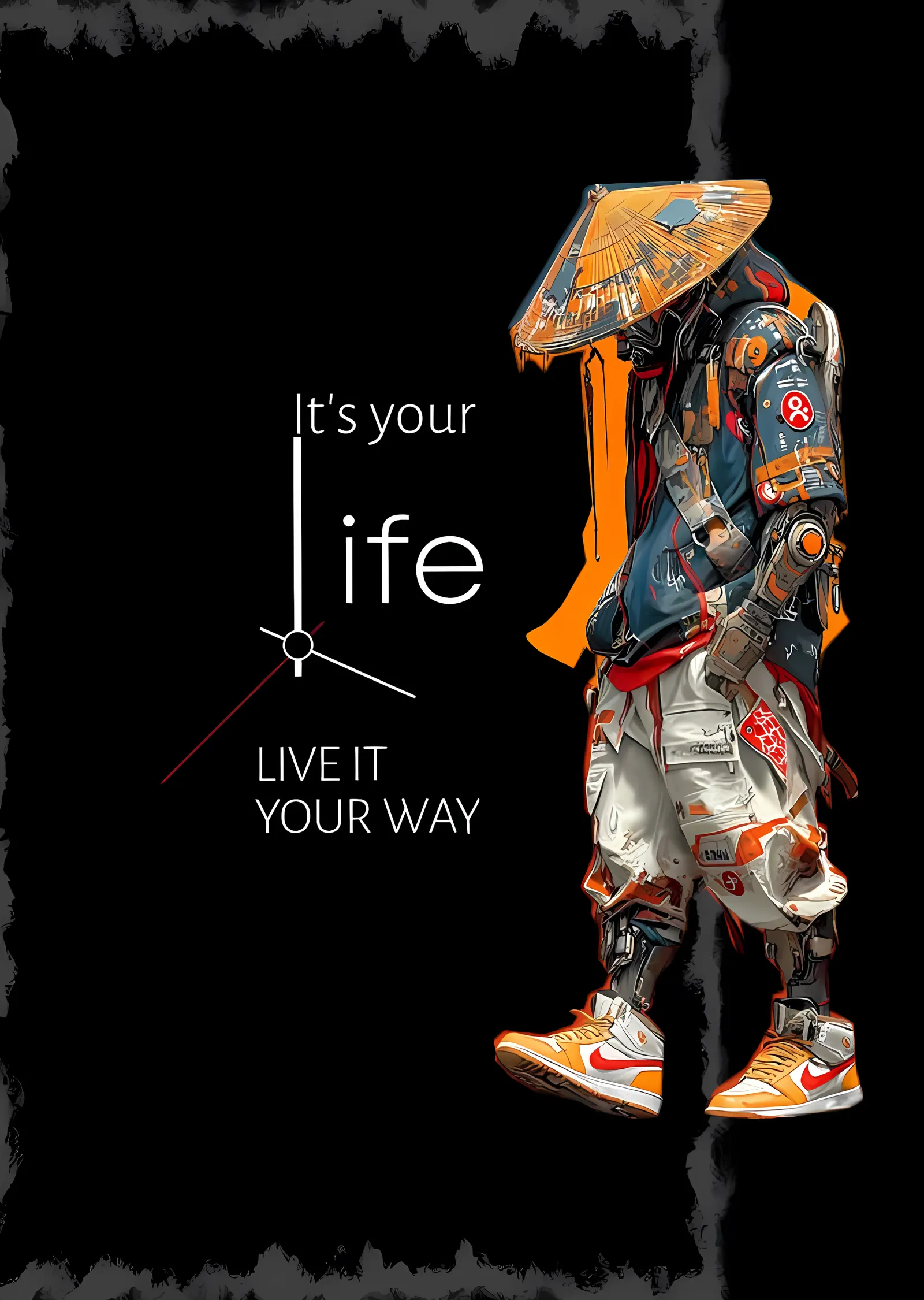 It's Your Life metal tablo