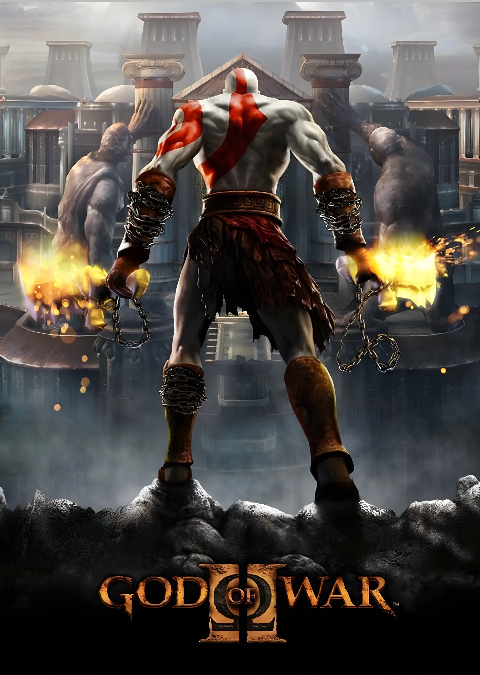 God of War III: Kratos'un İntikamı metal tablo