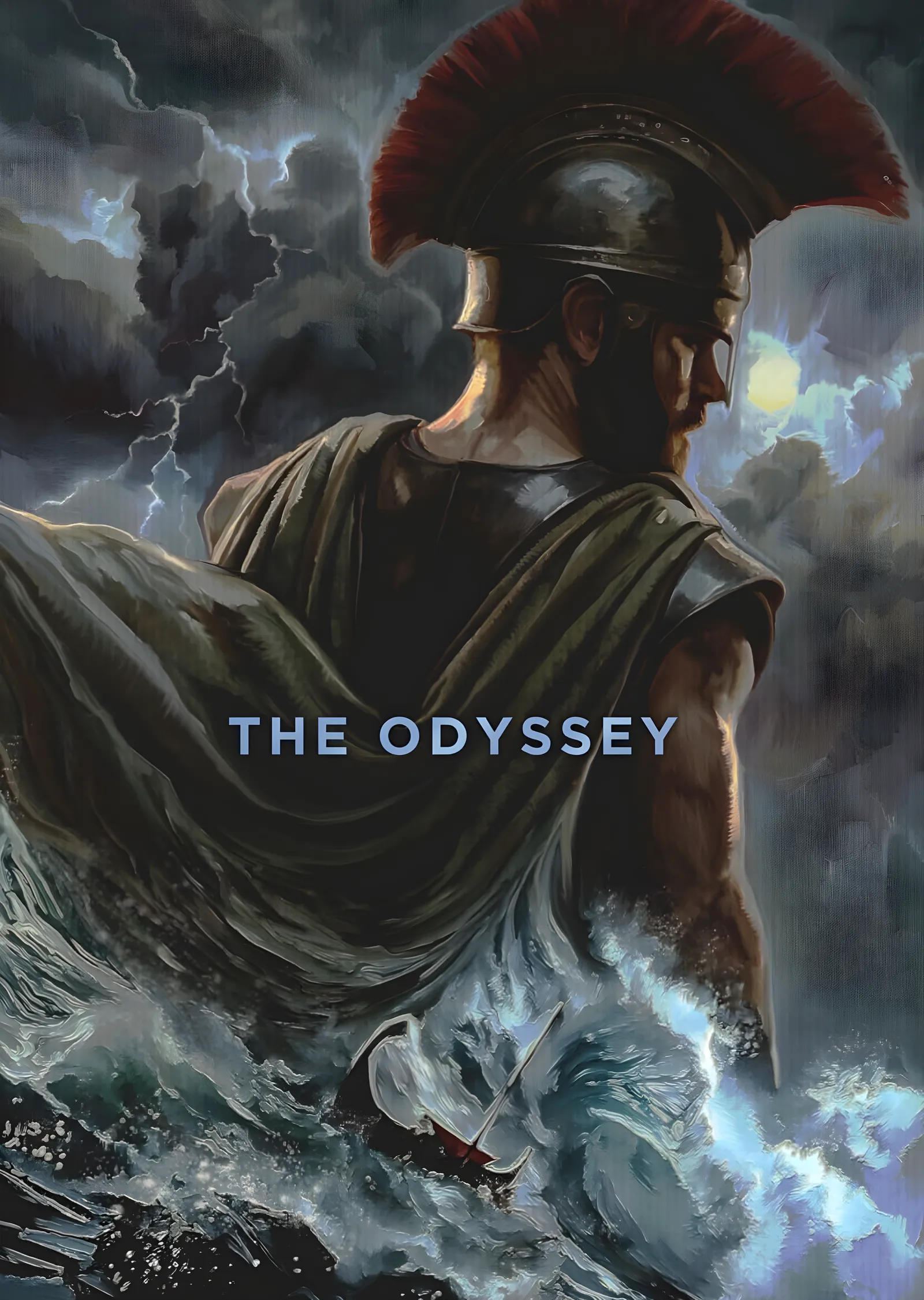 The Odyssey: Fırtınalı Deniz metal tablo