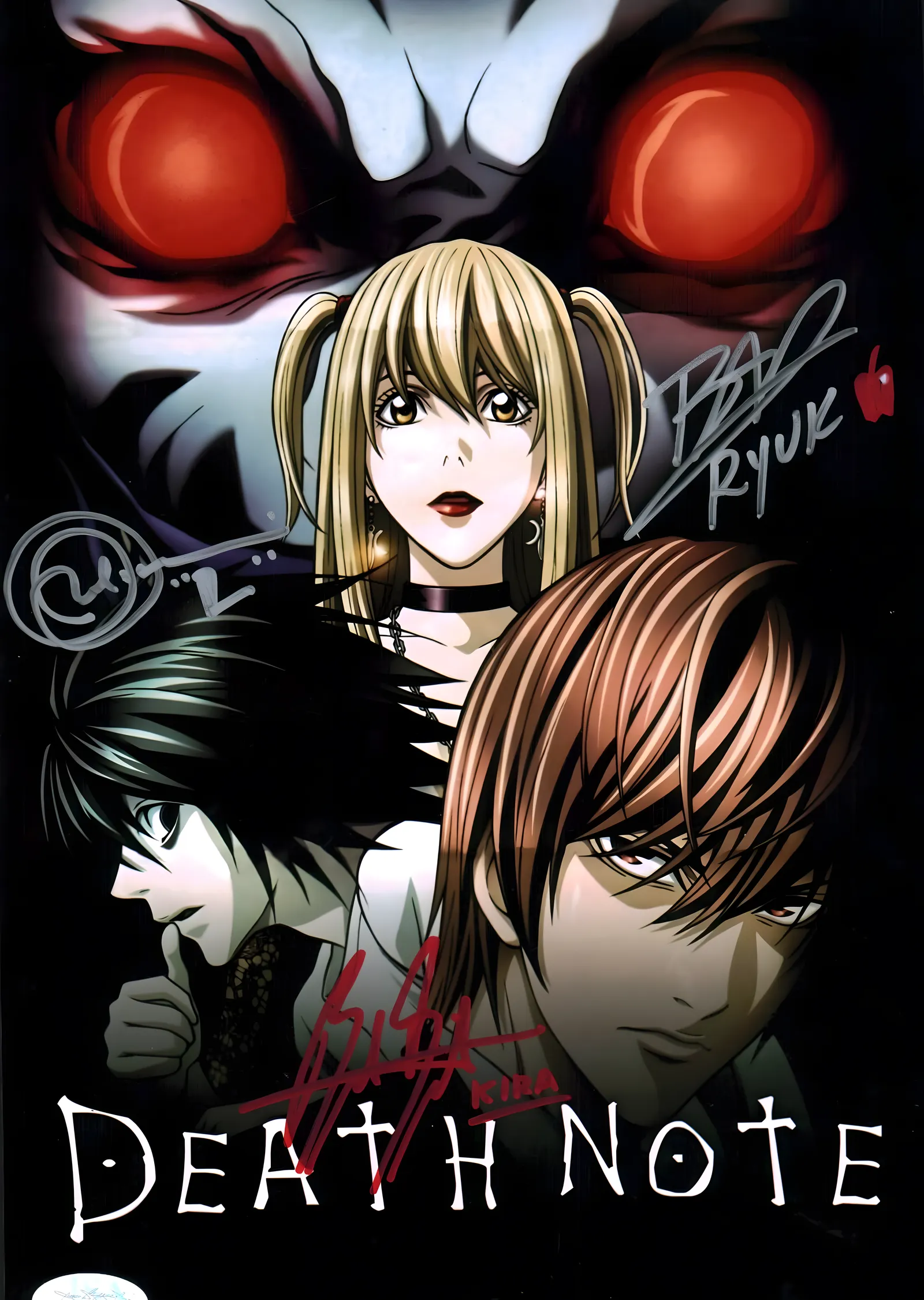 Death Note: Karakter Üçlemesi metal tablo