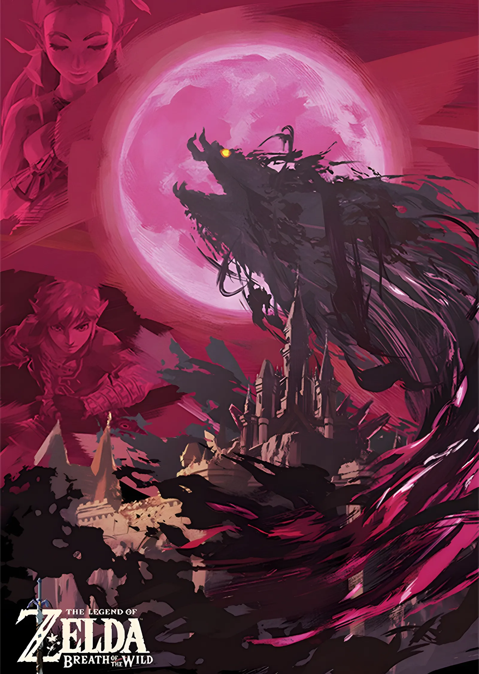 Zelda: Blood Moon metal tablo