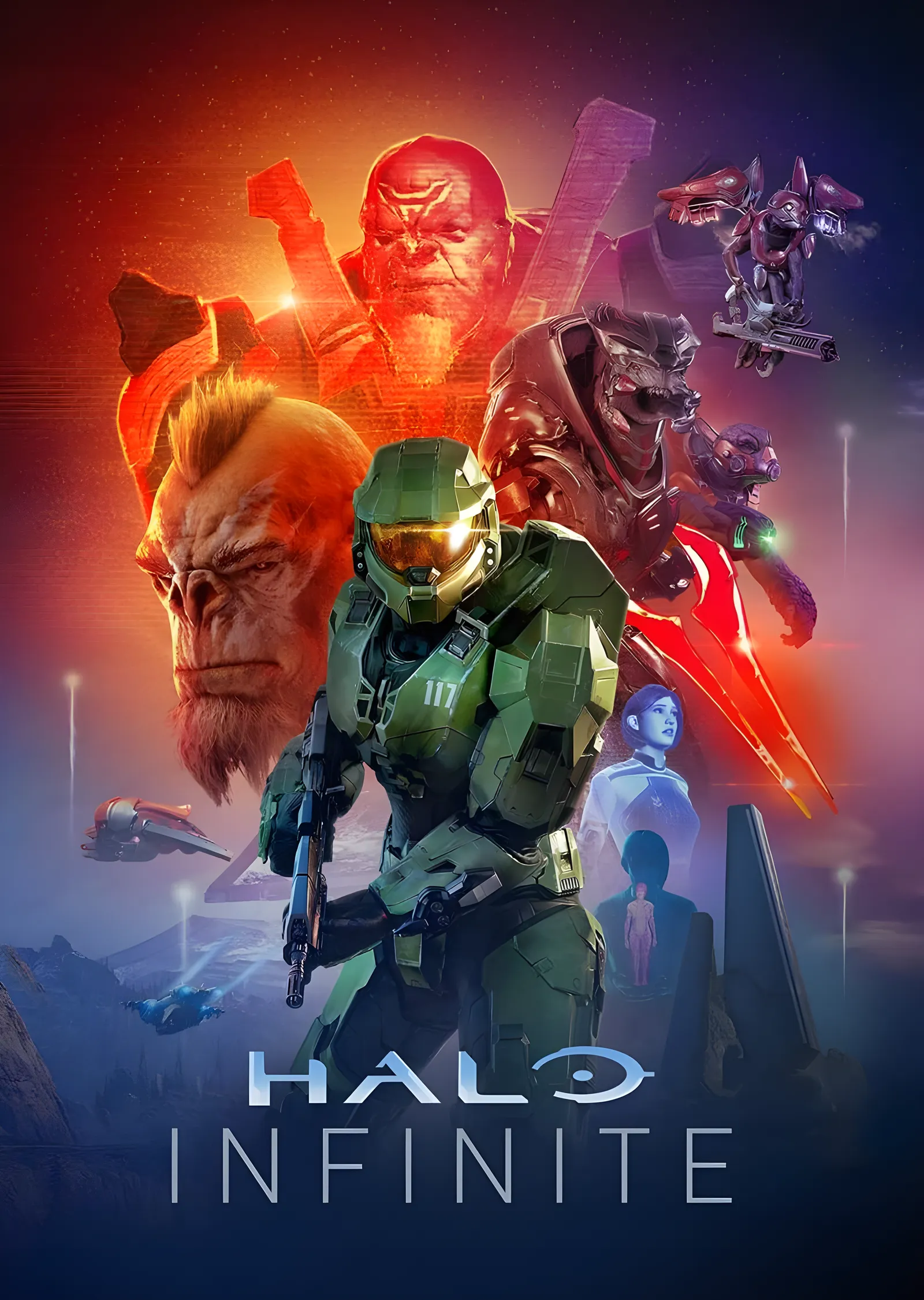 Halo Infinite: Kadro metal tablo