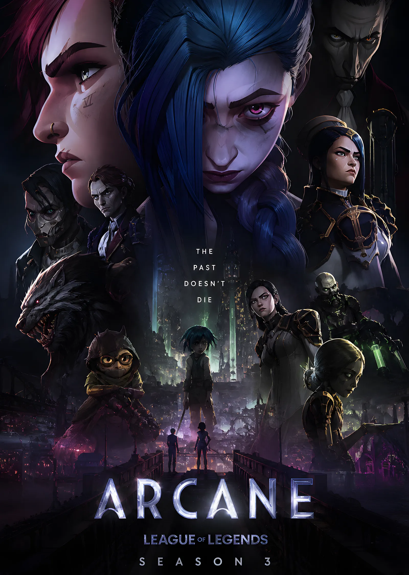 Arcane: Sezon 3 metal tablo