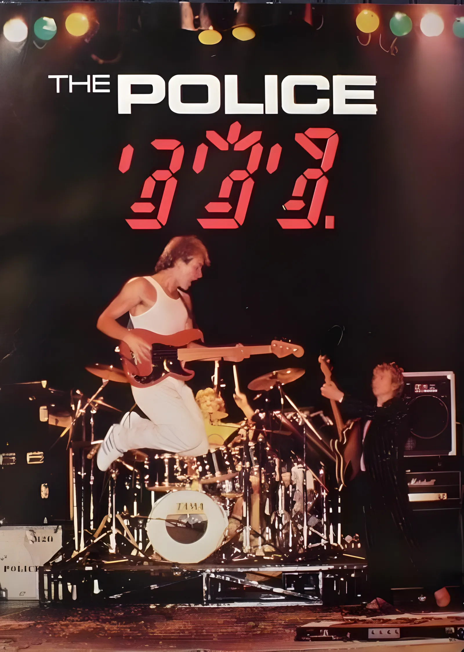 The Police: 1979 Sahnesi metal tablo