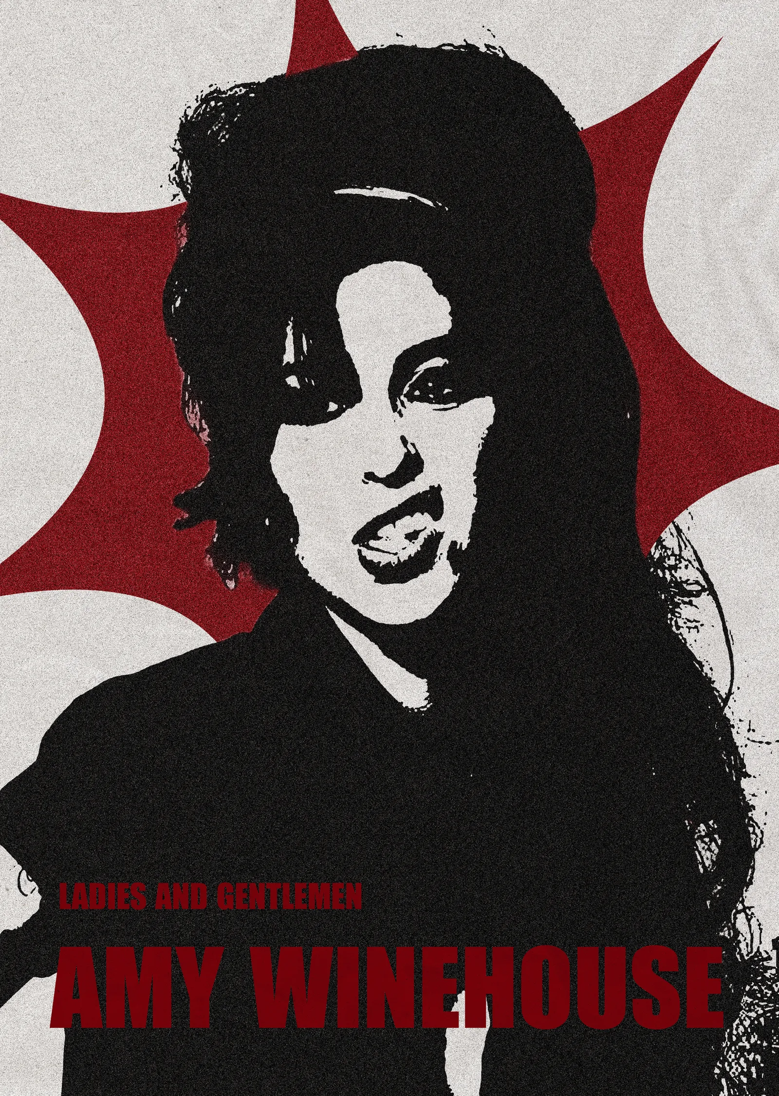 Amy Winehouse - Ladies and Gentlemen metal tablo