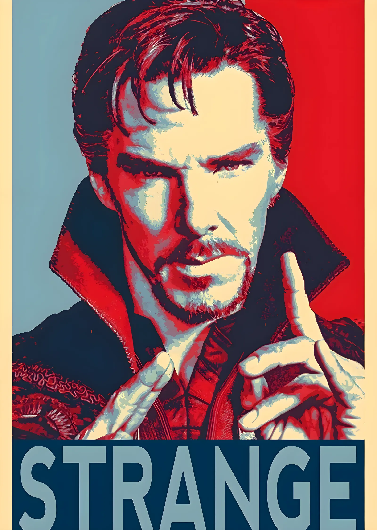 Doctor Strange: Kahramanın Sessiz İtirafı metal tablo