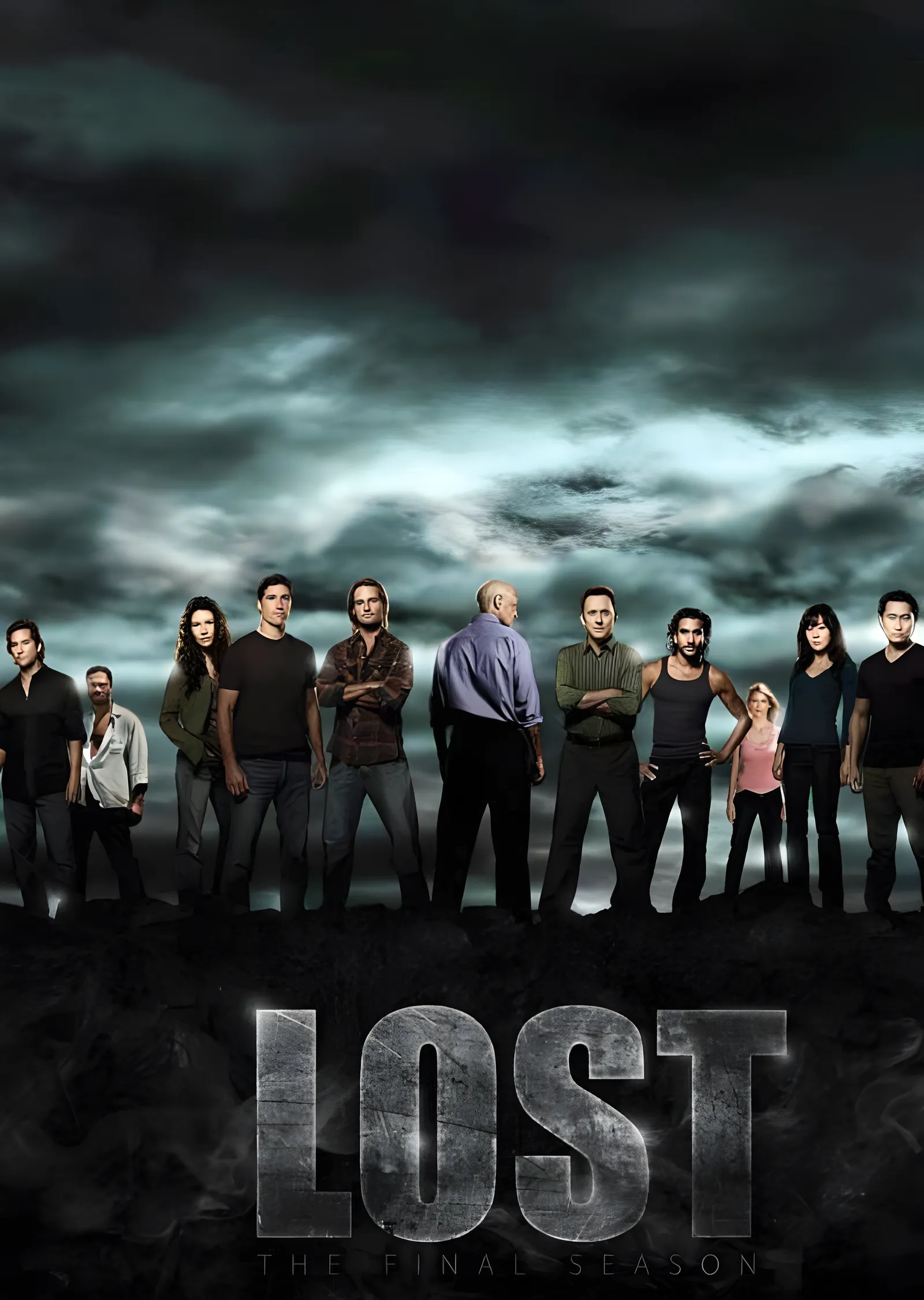 LOST: Son Sezon metal tablo