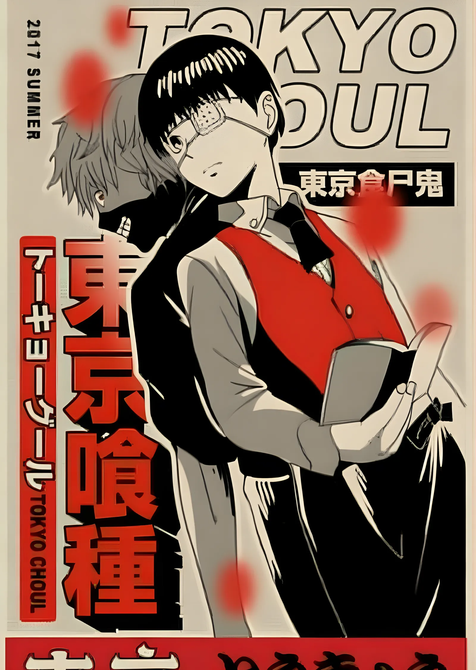 Tokyo Ghoul: 2017 Yaz metal tablo