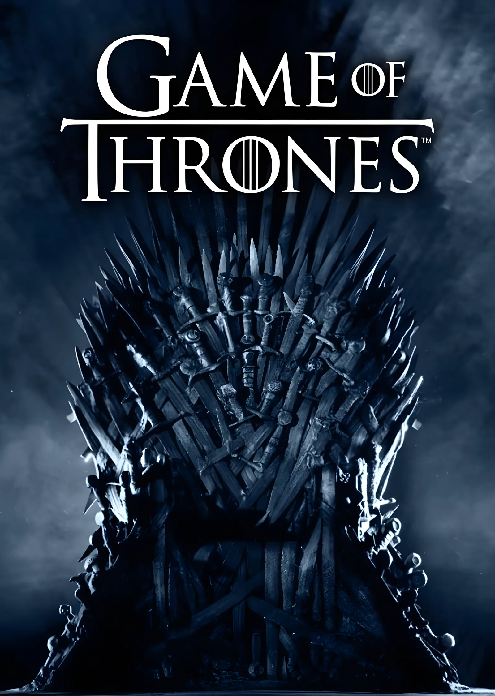 Game of Thrones: Demir Taht - Kılıçlı Taht metal tablo