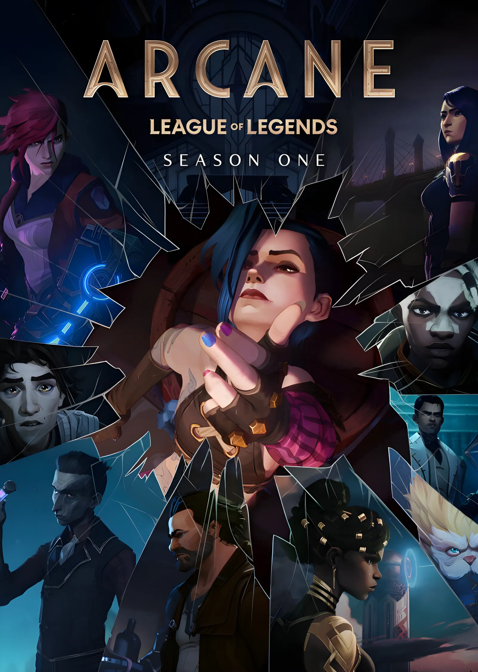 Arcane: Sezon Bir metal tablo
