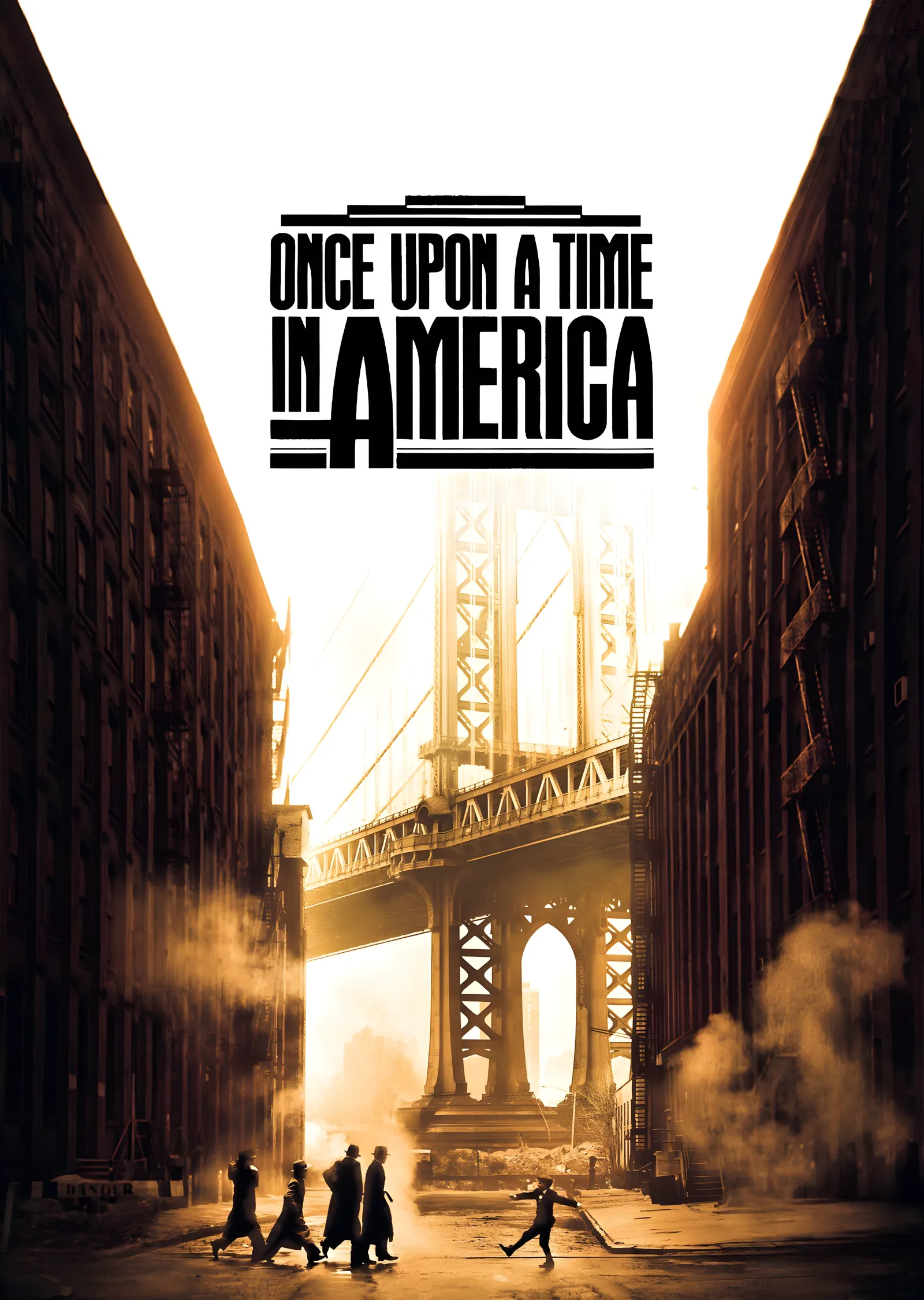 Once Upon a Time in America metal tablo