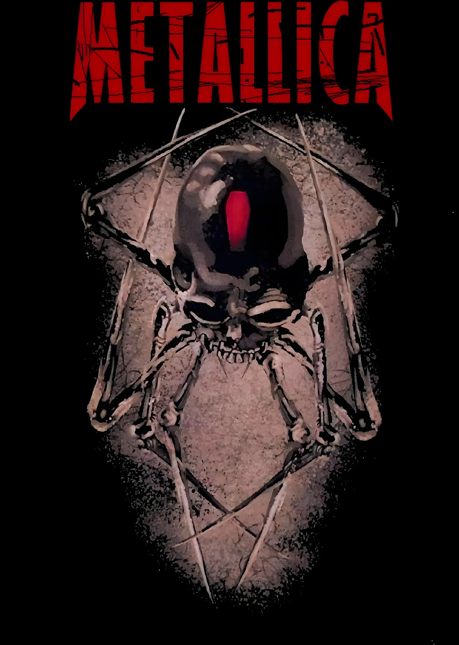 Metallica: Örümcek metal tablo