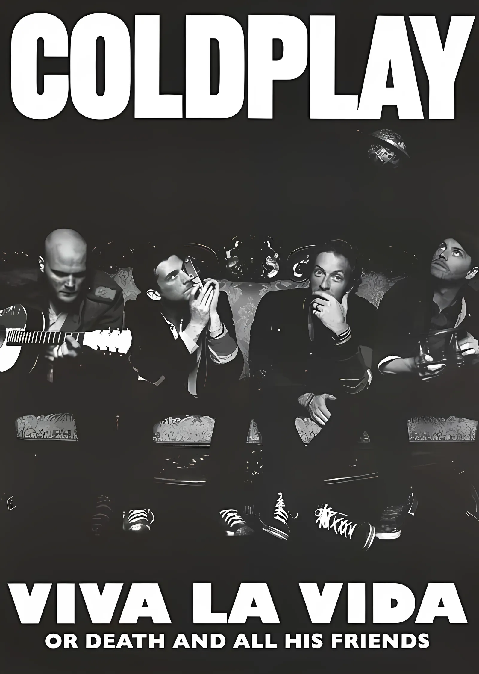 Coldplay: Viva La Vida metal tablo