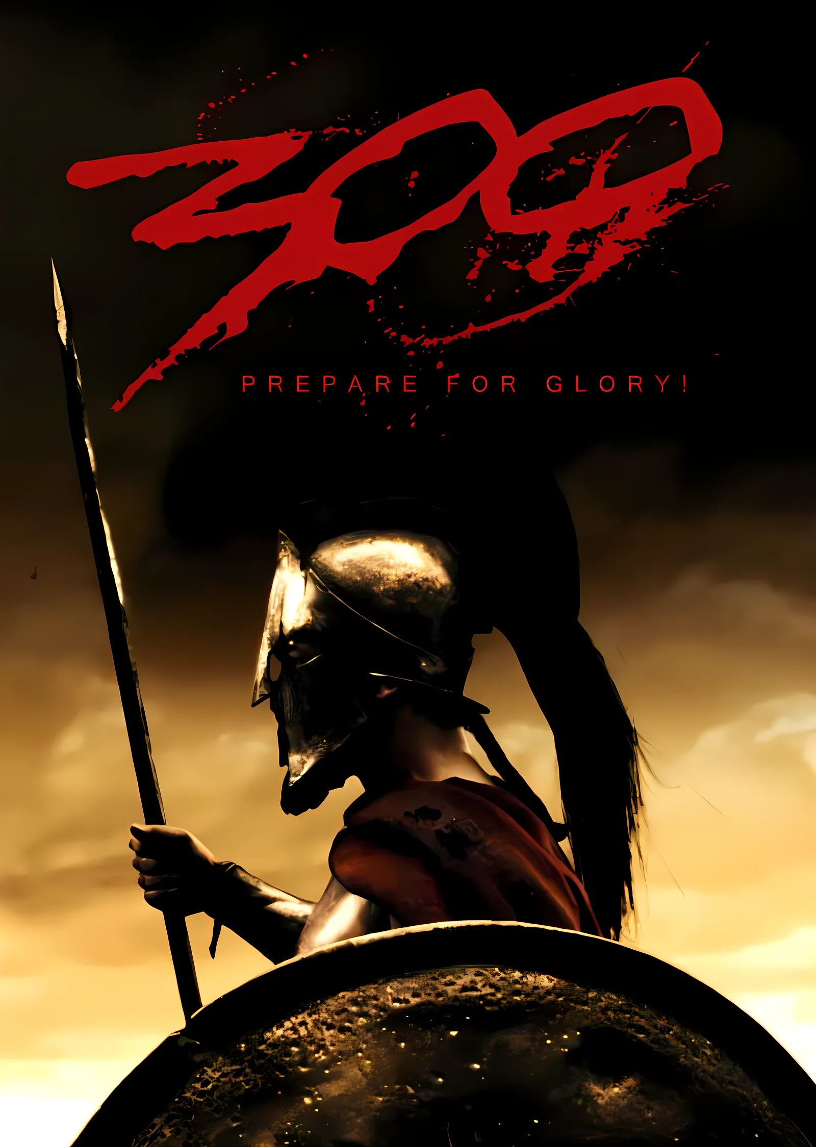 300: Prepare for Glory metal tablo