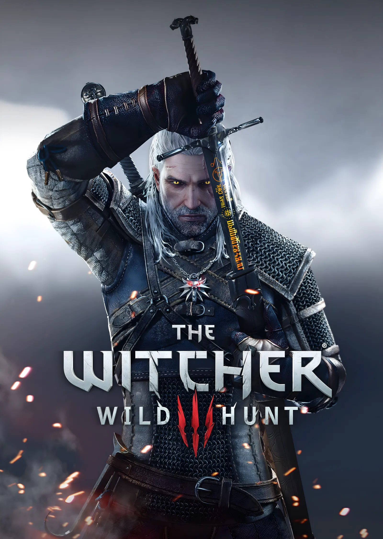 The Witcher 3: Wild Hunt Kapak metal tablo