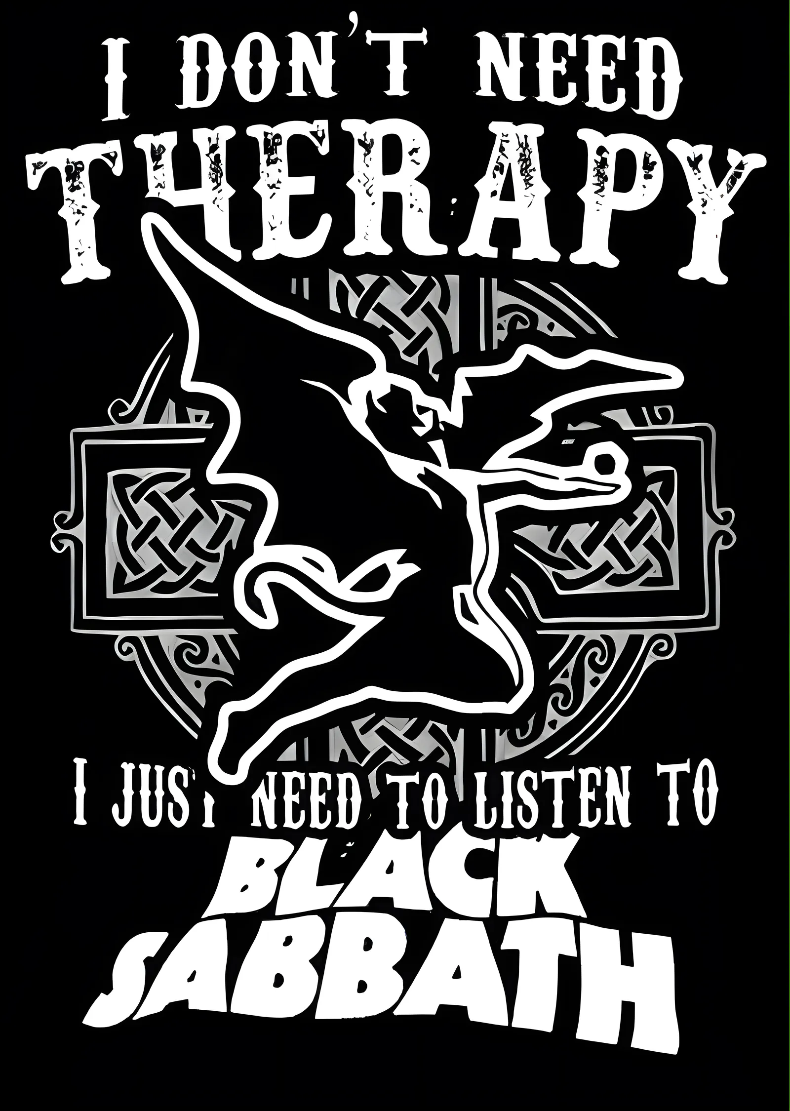 Black Sabbath: Terapi Yerine Müzik metal tablo