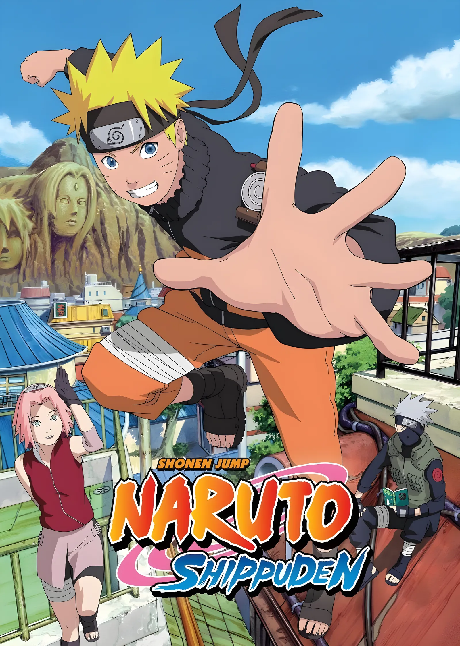 Naruto Shippuden: Takım 7 Yeniden metal tablo
